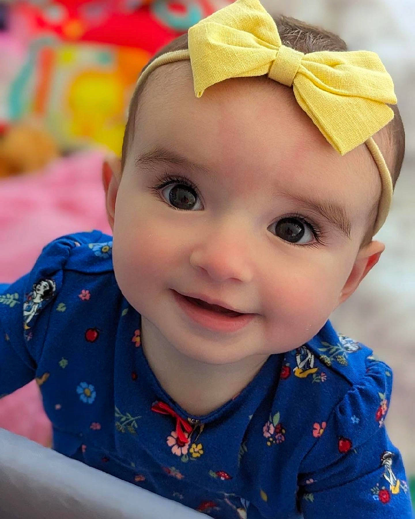Lainey joined the competition — help win amazing prizes! baby, baby_toddler_clothing, cap, cheek, chin, clothing, eye, eyebrow, face, fun, happy, hat, head, headwear, iris, joy, lip, nose, person, skin