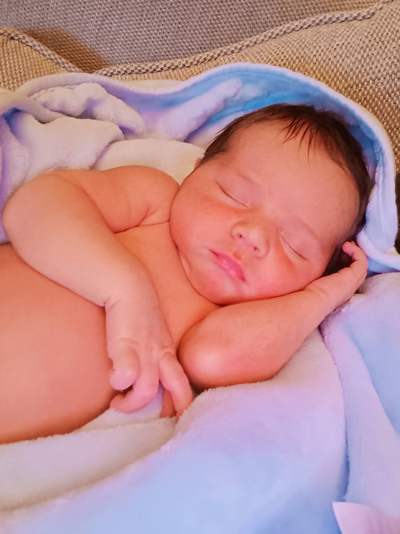 Freddie is registered to the contest to win money with this photo: baby, baby_sleeping, baby_toddler_clothing, bedtime, cheek, child, comfort, event, eye, happy, hat, head, iris, linens, lip, nap, peach, person, skin, sleep