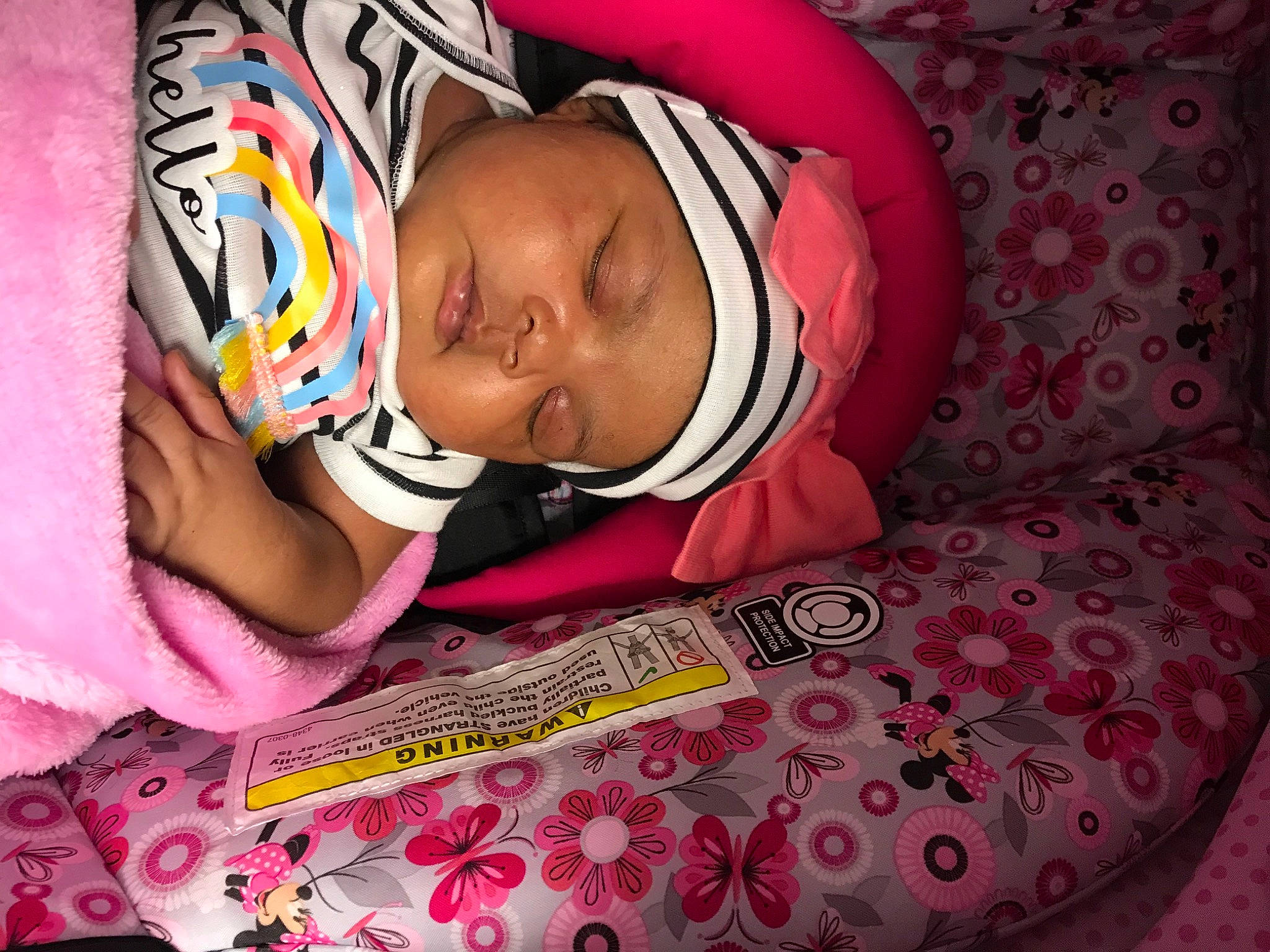 Indii joined the competition — help win amazing prizes! baby, baby_products, bedtime, cheek, child, headwear, nap, person, pink, product, sleep, textile, toddler