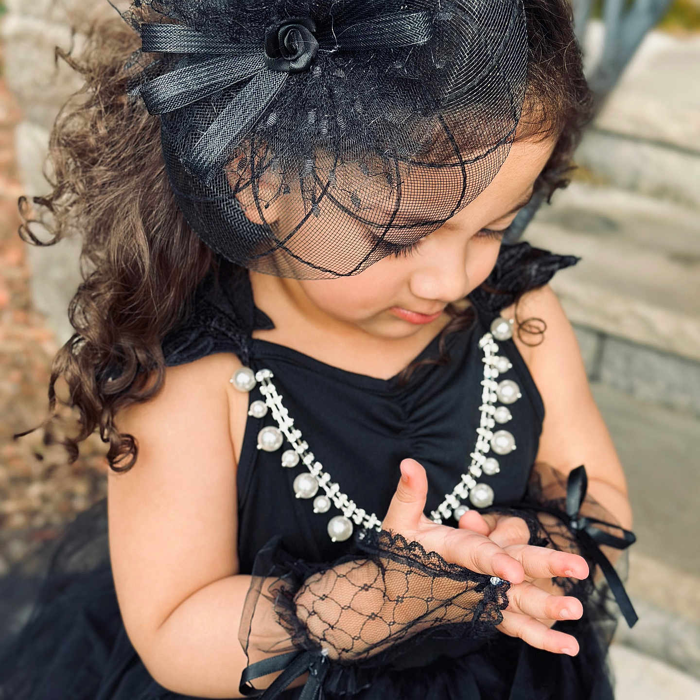 Siyara Hudson joined the competition — help win amazing prizes! accessories, blackhair, bodypart, child, clothing, dress, eveningdress, face, female, finger, formalwear, girl, hair, hand, head, jewelry, necklace, person, photography, portrait