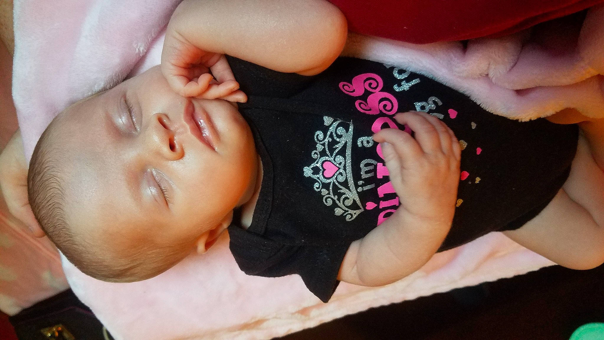 Skylar is registered to the contest to win money with this photo: arm, baby, cheek, child, eye, face, finger, forehead, hand, head, human, leg, lip, mouth, nail, nose, person, pink, product, skin