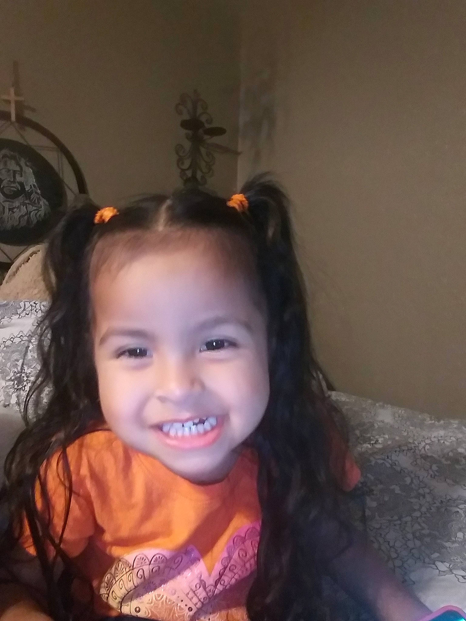 Gabriela joined the competition — help win amazing prizes! beauty, cheek, child, chin, eyebrow, face, facial_expression, forehead, fun, hair, hair_accessory, hairstyle, head, joy, lip, nose, organ, person, skin, smile