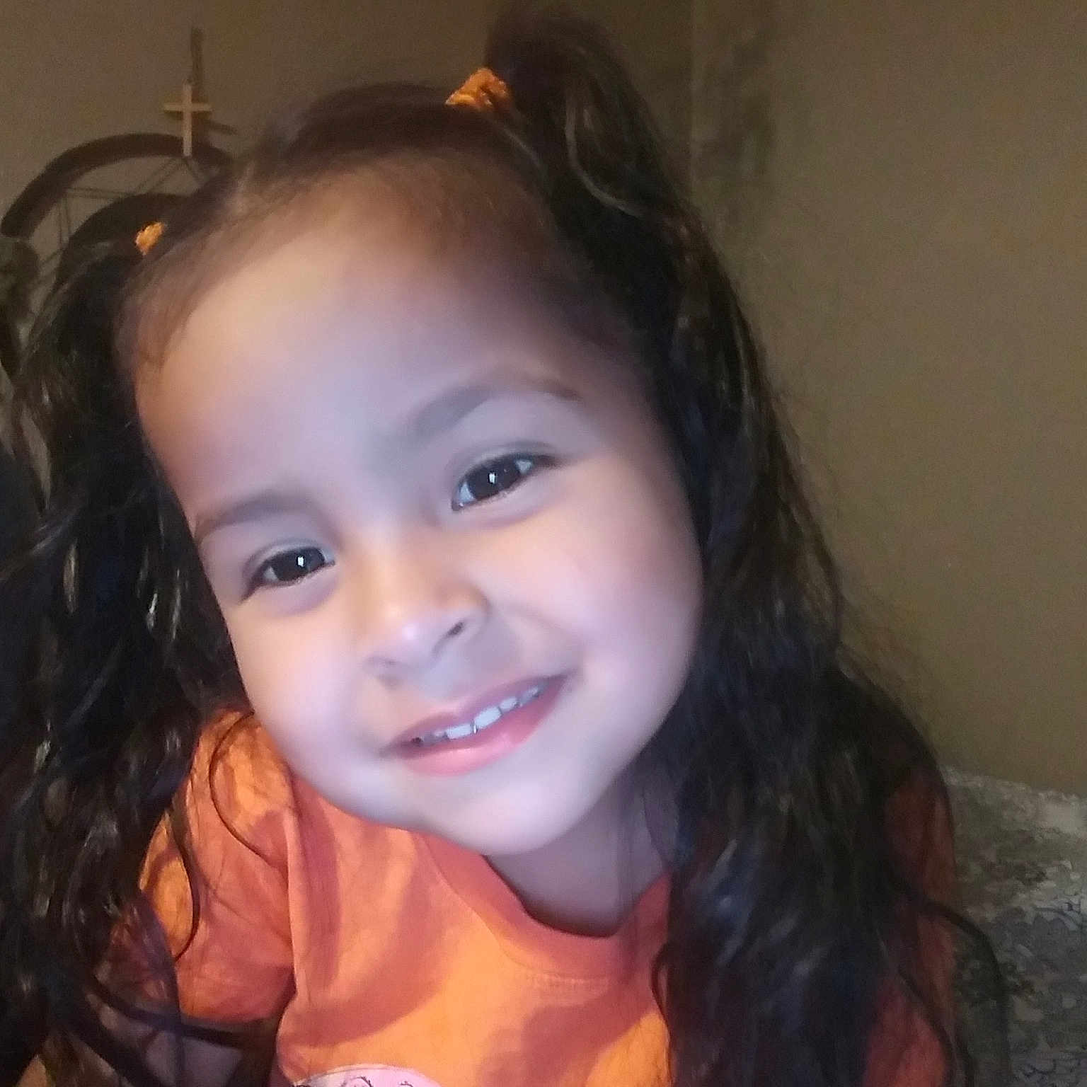 Gabriela joined the competition — help win amazing prizes! beauty, black_hair, cheek, child, chin, eye, eyebrow, face, facial_expression, forehead, hair, hairstyle, head, joy, lip, long_hair, nose, person, skin, smile