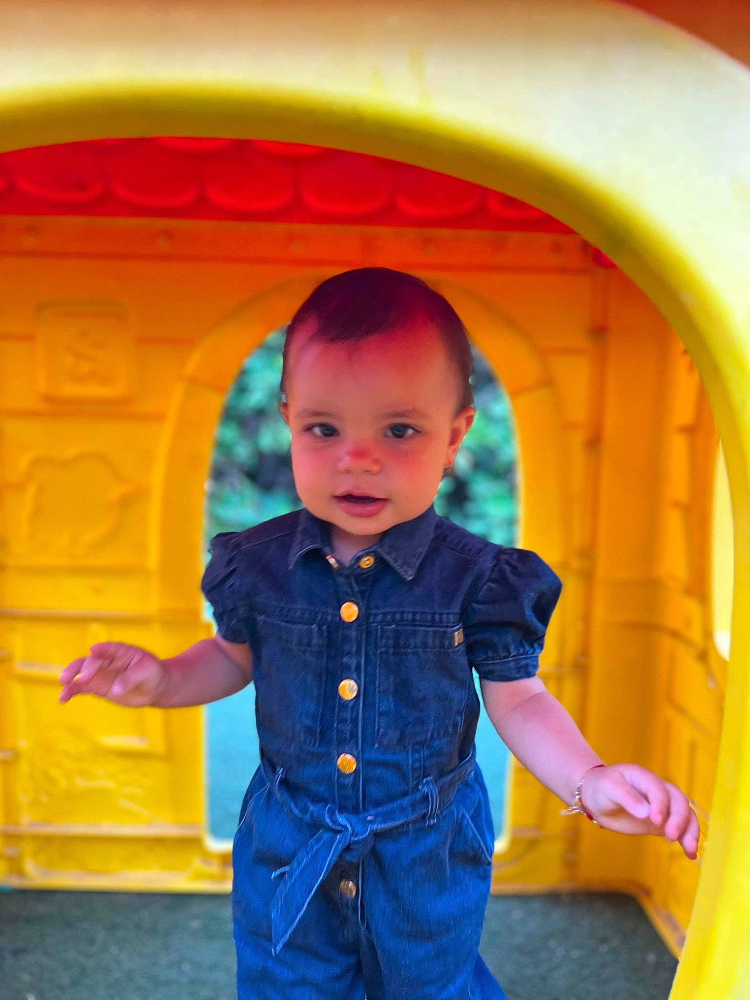 Sienna joined the competition — help win amazing prizes! baby_toddler_clothing, beauty, child, cool, denim, eye, fun, hair, happy, leisure, nose, orange, organ, people, person, photograph, pink, red, t_shirt, toddler