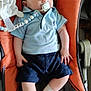 Manoë a rejoint le concours — aidez-le/la à gagner de superbes lots ! baby, baby_seat, blue_shirt, child, clothing, comfort, cute, indoors, infant, navy_shorts, pacifier, peaceful, person, relaxation, rest, seat, sleeping, toddler, white_socks, young_child