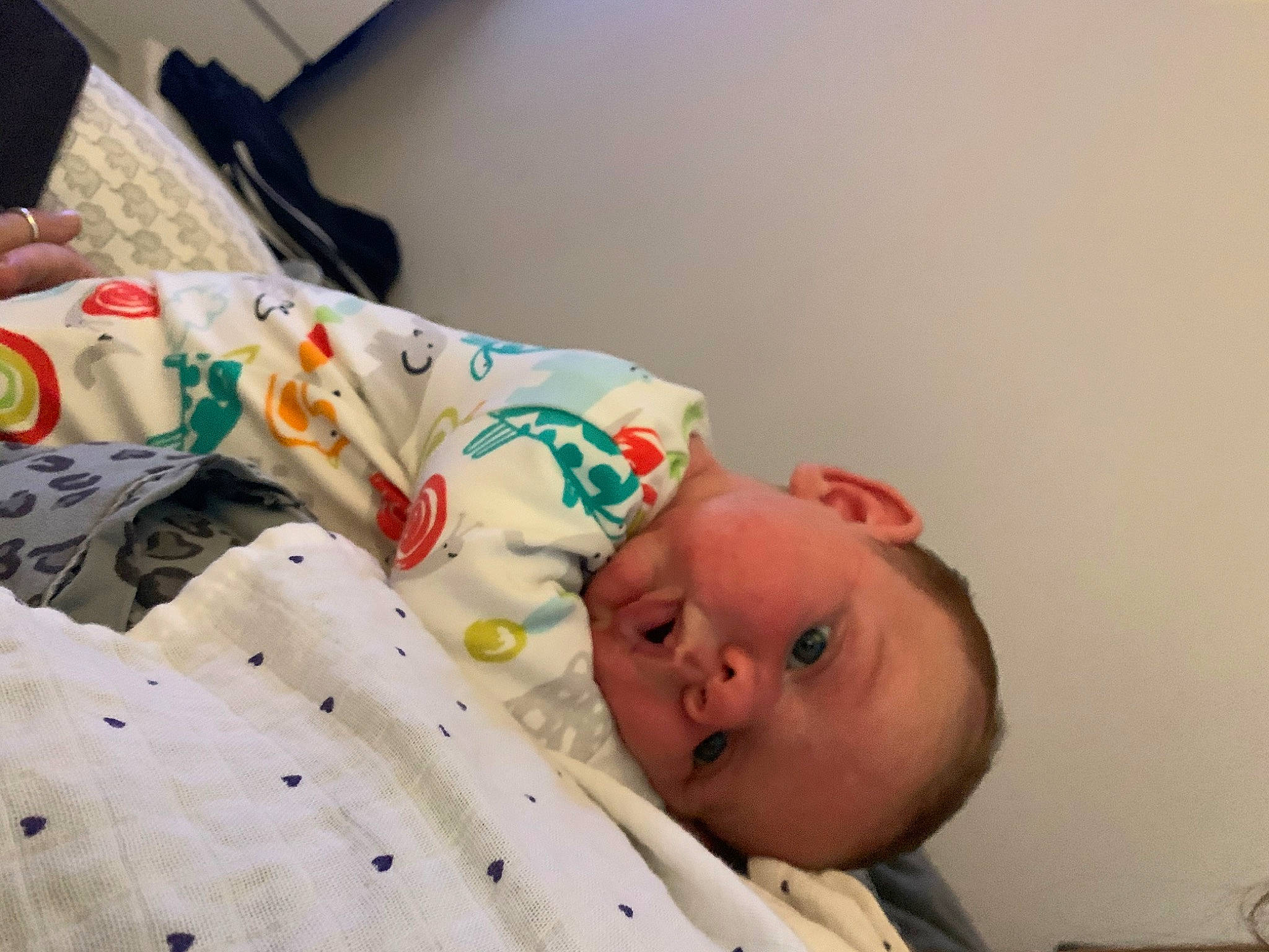 Fraser is registered to the contest to win money with this photo: baby, bedtime, birth, cheek, child, ear, nap, nose, person, sleep, toddler