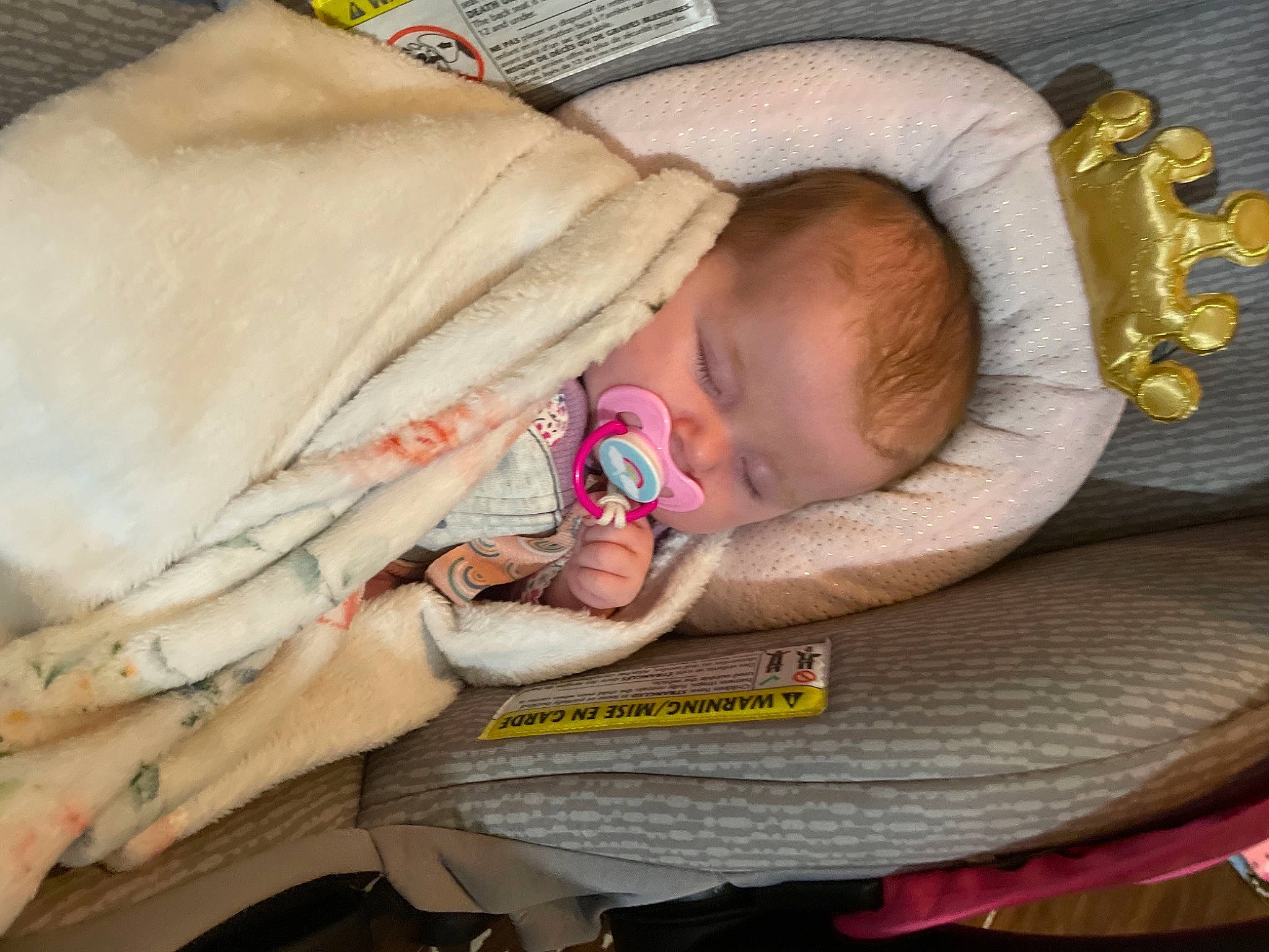 Madi joined the competition — help win amazing prizes! baby, baby_carriage, baby_products, baby_safety, baby_sleeping, baby_toddler_clothing, bedtime, car_seat, carmine, cheek, child, comfort, infant_bed, lap, linens, nail, nap, person, sitting, sleep