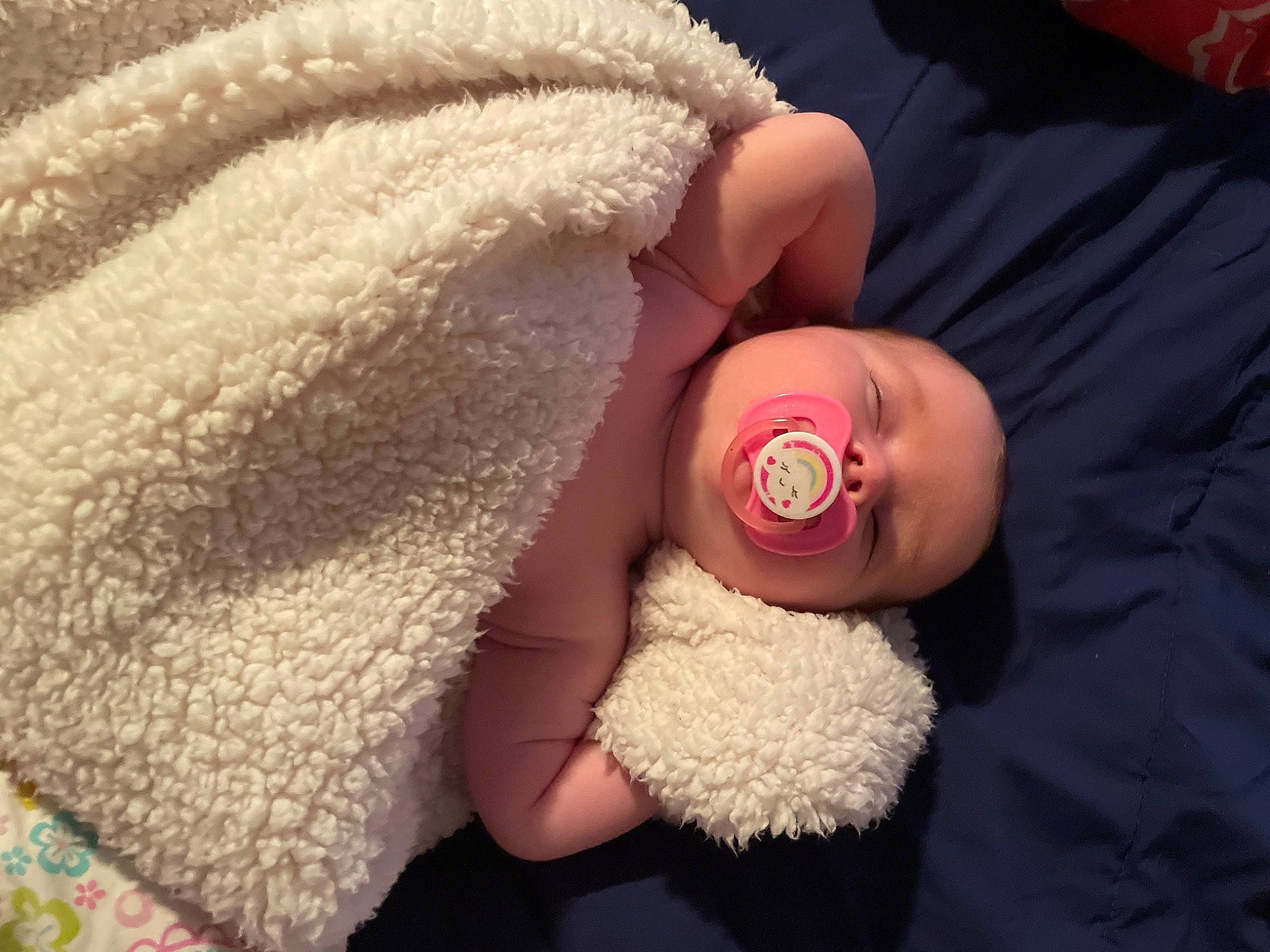 Madi is registered to the contest to win money with this photo: cap, fashion_accessory, fur, hand, hat, headband, jewellery, linens, magenta, nail, ornament, peach, person, petal, plush, stuffed_toy, textile, thumb, toy, wool