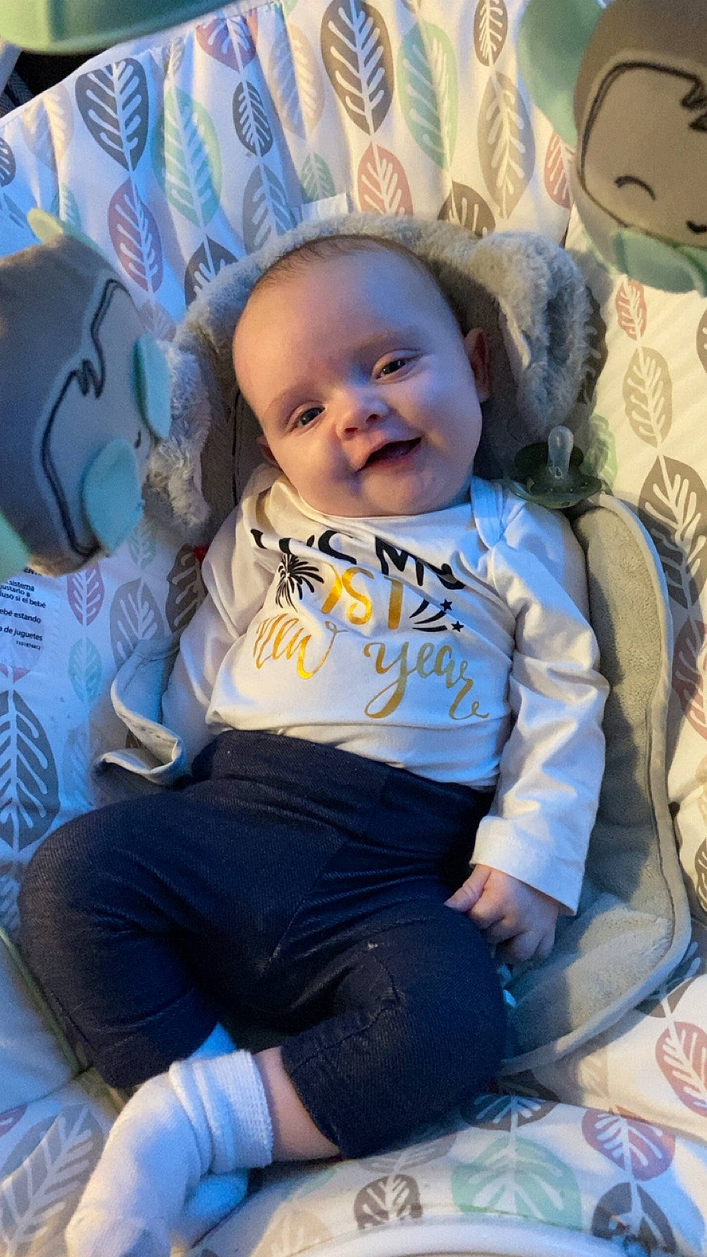 Paislee joined the competition — help win amazing prizes! baby, baby_toddler_clothing, cheek, child, comfort, electric_blue, eye, face, fun, happy, head, iris, person, pink, purple, skin, sleeve, smile, t_shirt, thigh