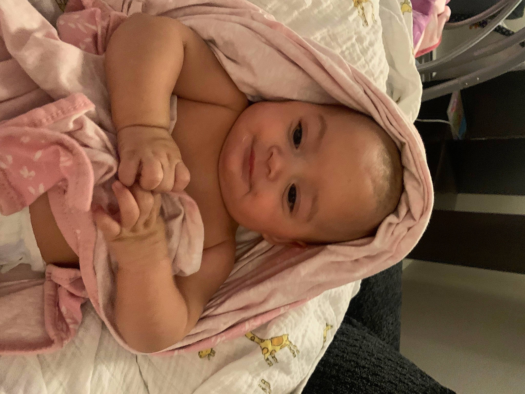 Alicen is registered to the contest to win money with this photo: baby, baby_products, baby_toddler_clothing, cheek, child, comfort, eye, eyelash, hand, happy, linens, lip, mouth, nose, person, skin, sleeve, smile, toddler, tree