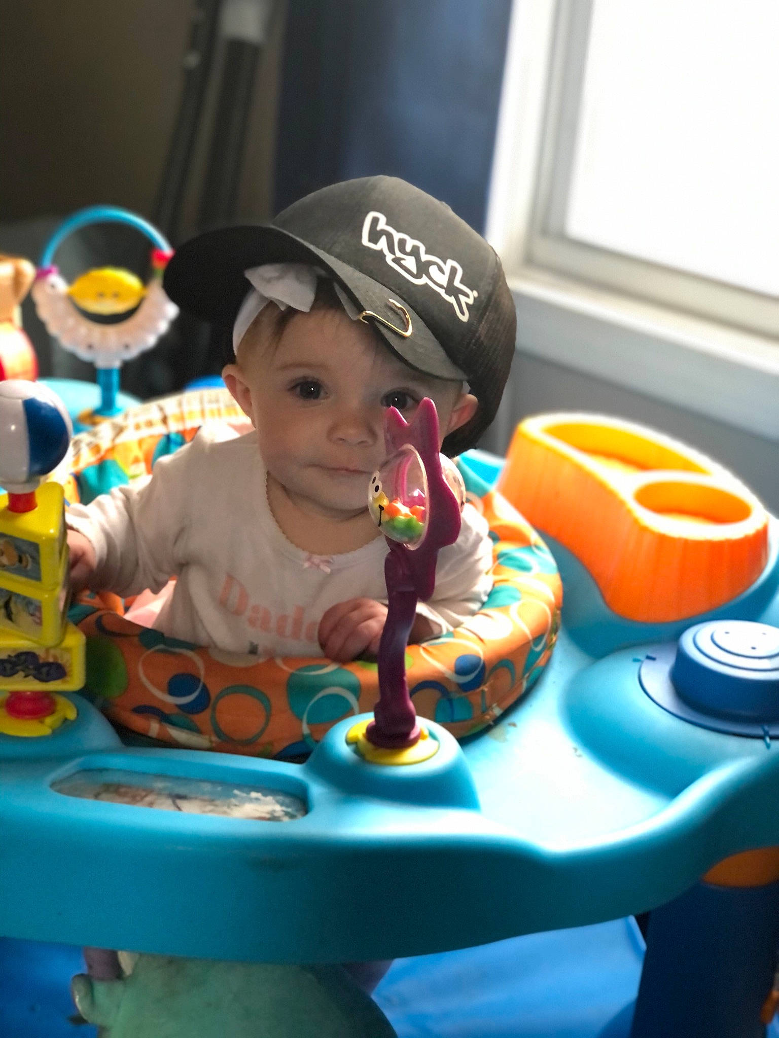 Kelce joined the competition — help win amazing prizes! birthday, cake, cap, child, food, fun, games, headgear, leisure, party, person, play, recreation, table, toddler, toy, vacation, yellow