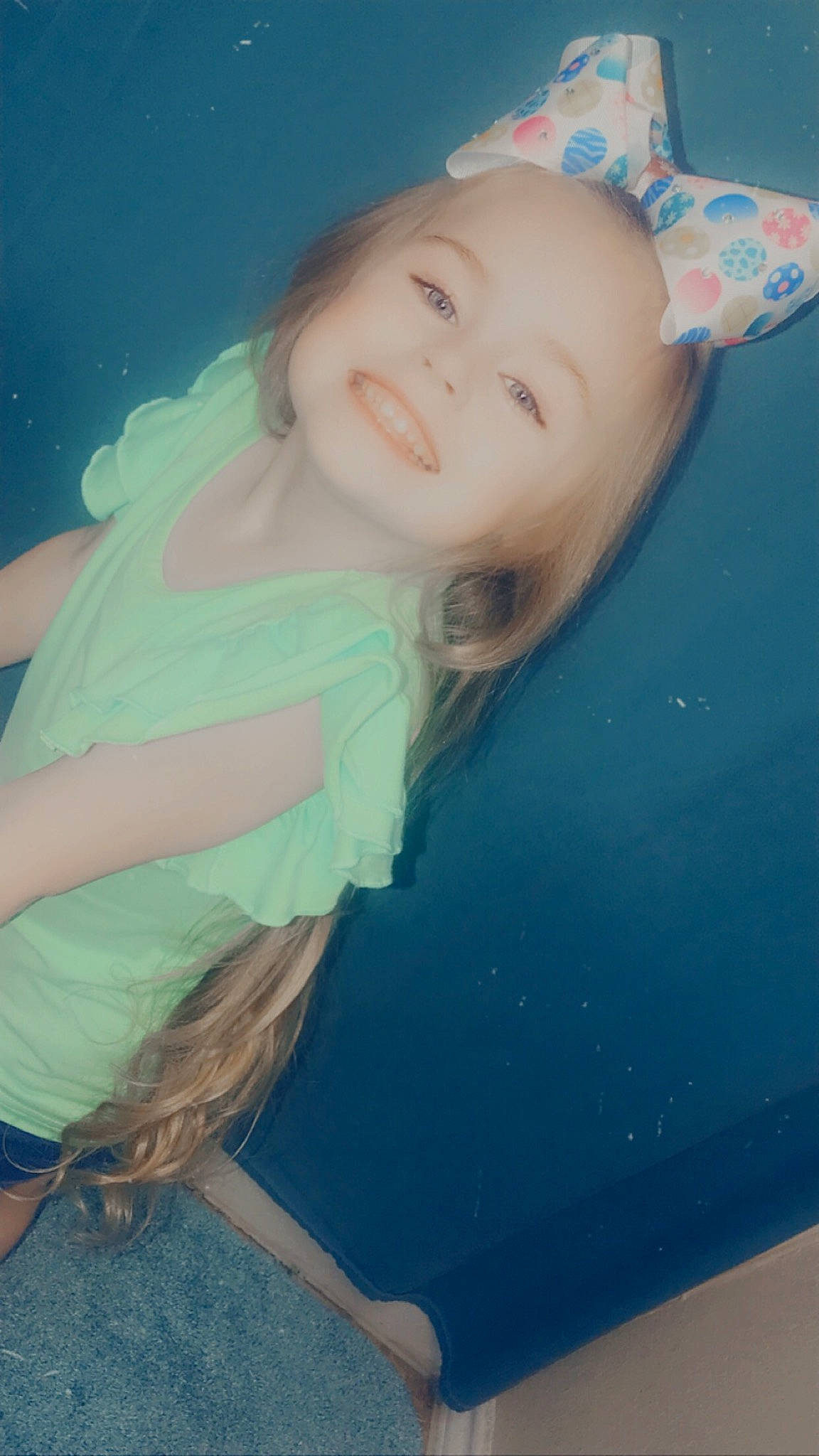 Carly joined the competition — help win amazing prizes! beauty, child, cool, electric_blue, eye, eyebrow, facial_expression, fun, grass, hairstyle, happy, head, joy, leisure, lip, nose, organ, person, pink, skin