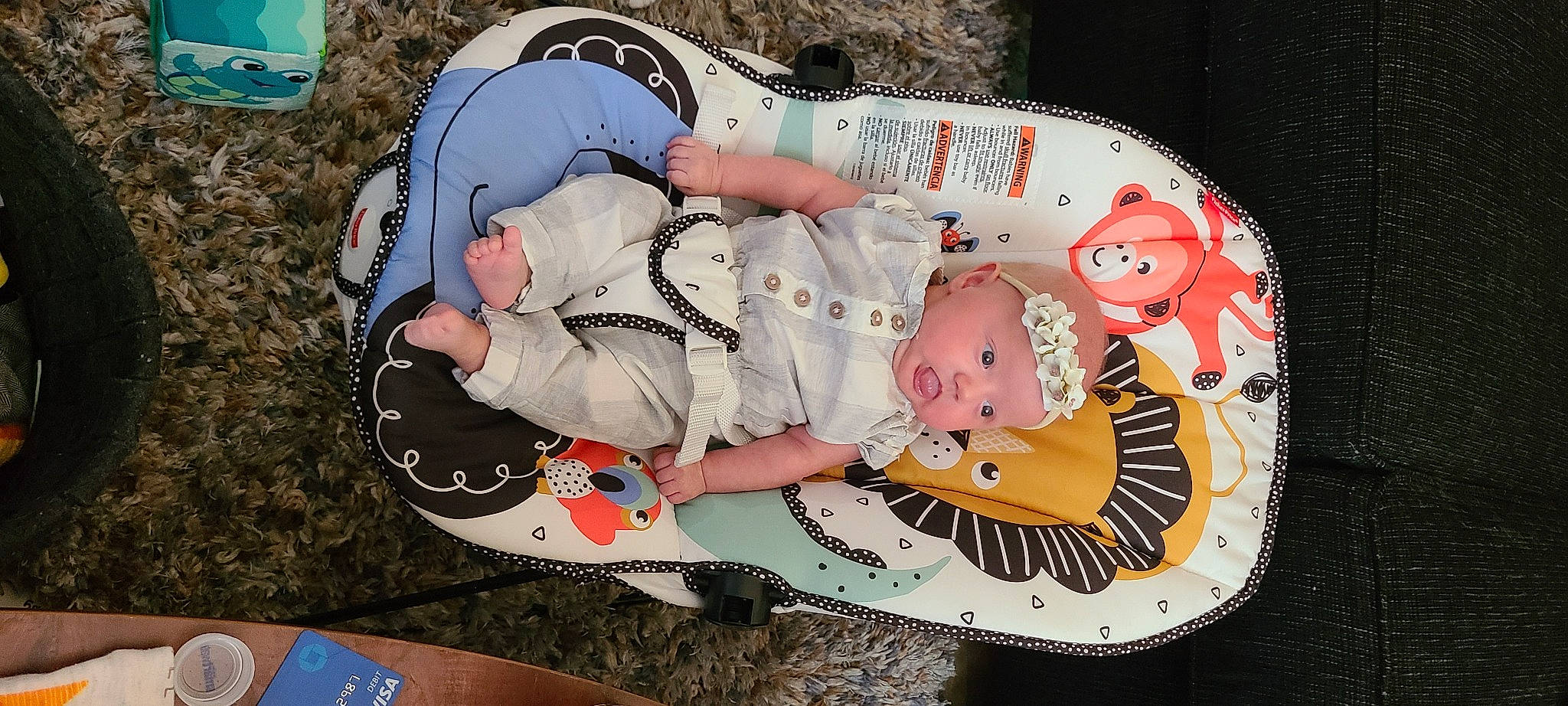 Sophia joined the competition — help win amazing prizes! arm, art, baby, baby_products, baby_toddler_clothing, carmine, child, circle, eyelash, flesh, font, grass, happy, headwear, leisure, pattern, person, recreation, sleeve, thigh