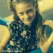 Kimberley participe au concours pour gagner de l'argent avec cette photo :