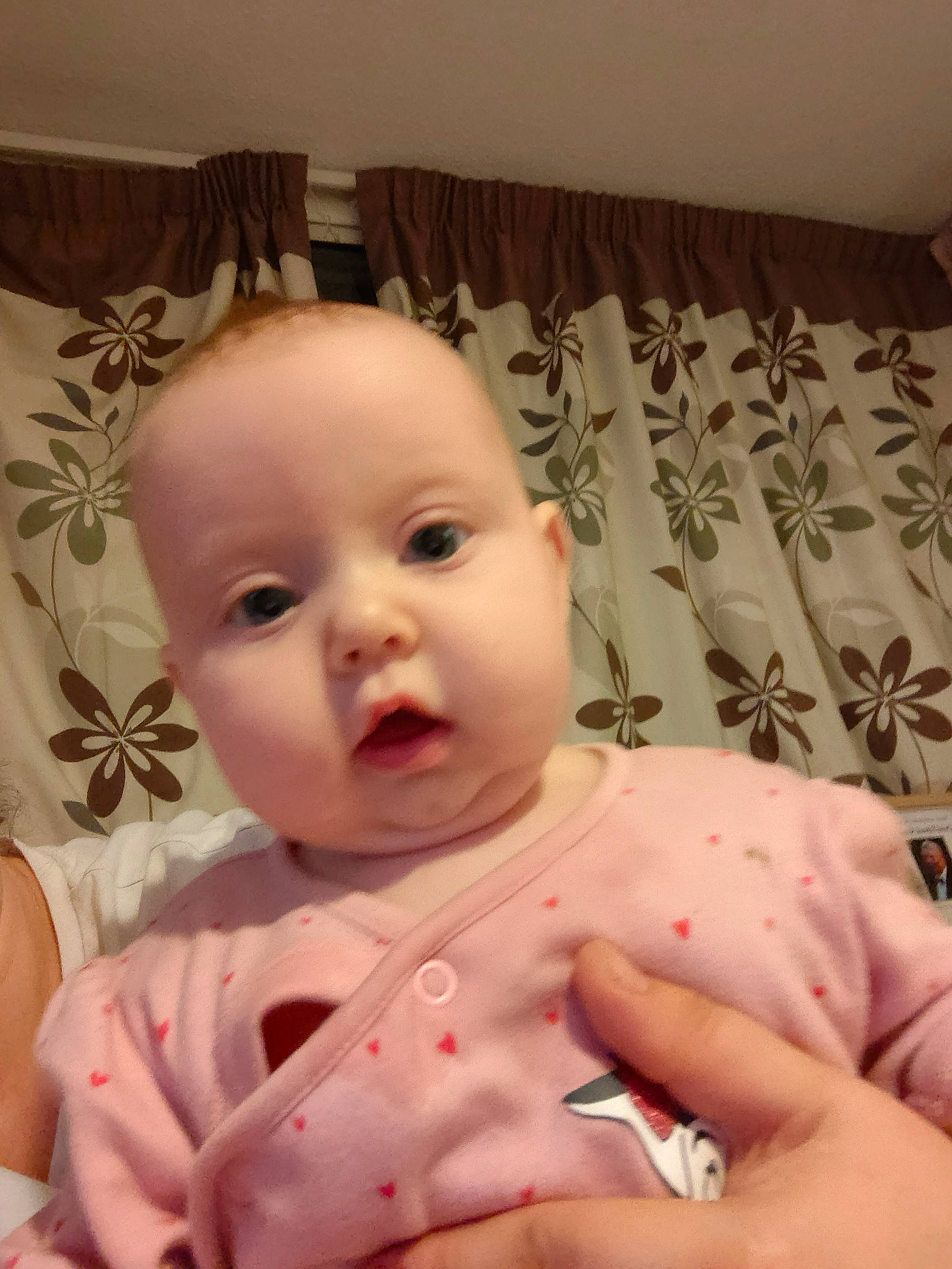 Darcie joined the competition — help win amazing prizes! arm, baby, baby_toddler_clothing, cheek, chin, comfort, eye, eyebrow, face, head, human, human_body, lip, mouth, muscle, nose, organ, person, skin, stomach