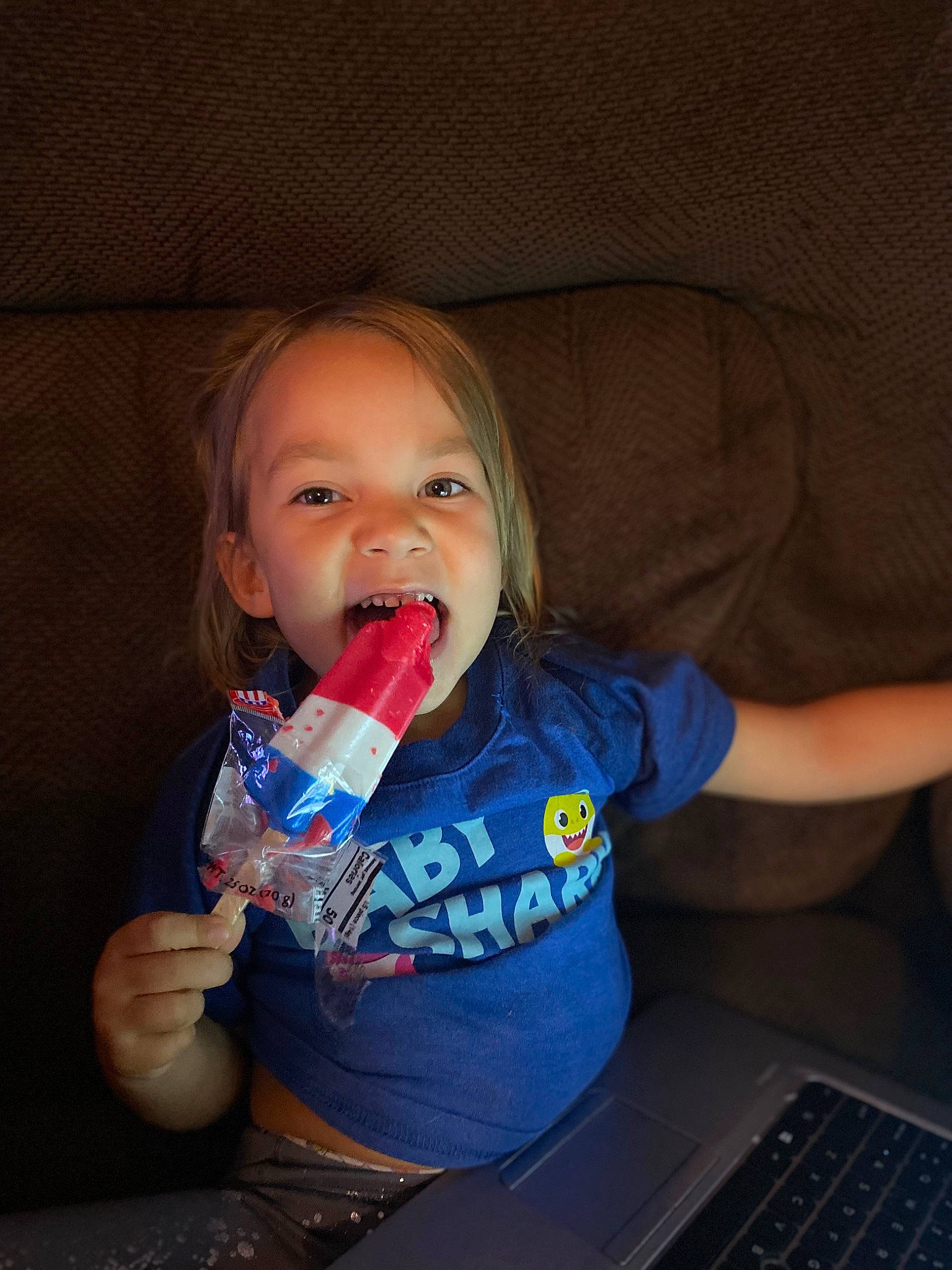 Kinsleigh joined the competition — help win amazing prizes! arm, drinkware, electric_blue, fun, hair, hand, happy, input_device, iris, lip, mouth, nail, netbook, nose, peripheral, person, plastic_bottle, skin, smile, thumb