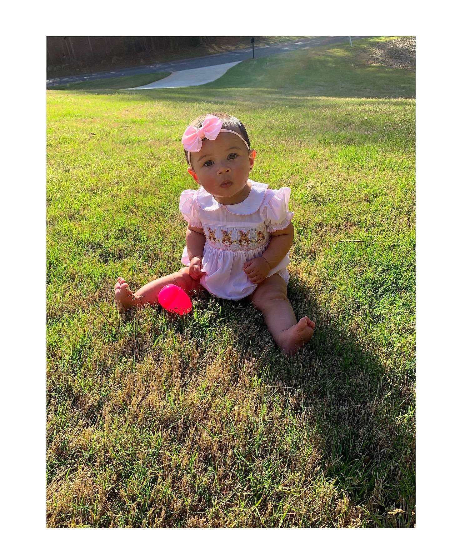 Brayleigh is registered to the contest to win money with this photo: adaptation, baby_toddler_clothing, beauty, cap, grass, grass_family, grassland, happy, hat, headwear, landscape, lawn, leaf, meadow, people_in_nature, person, plant, product, shorts, sleeve