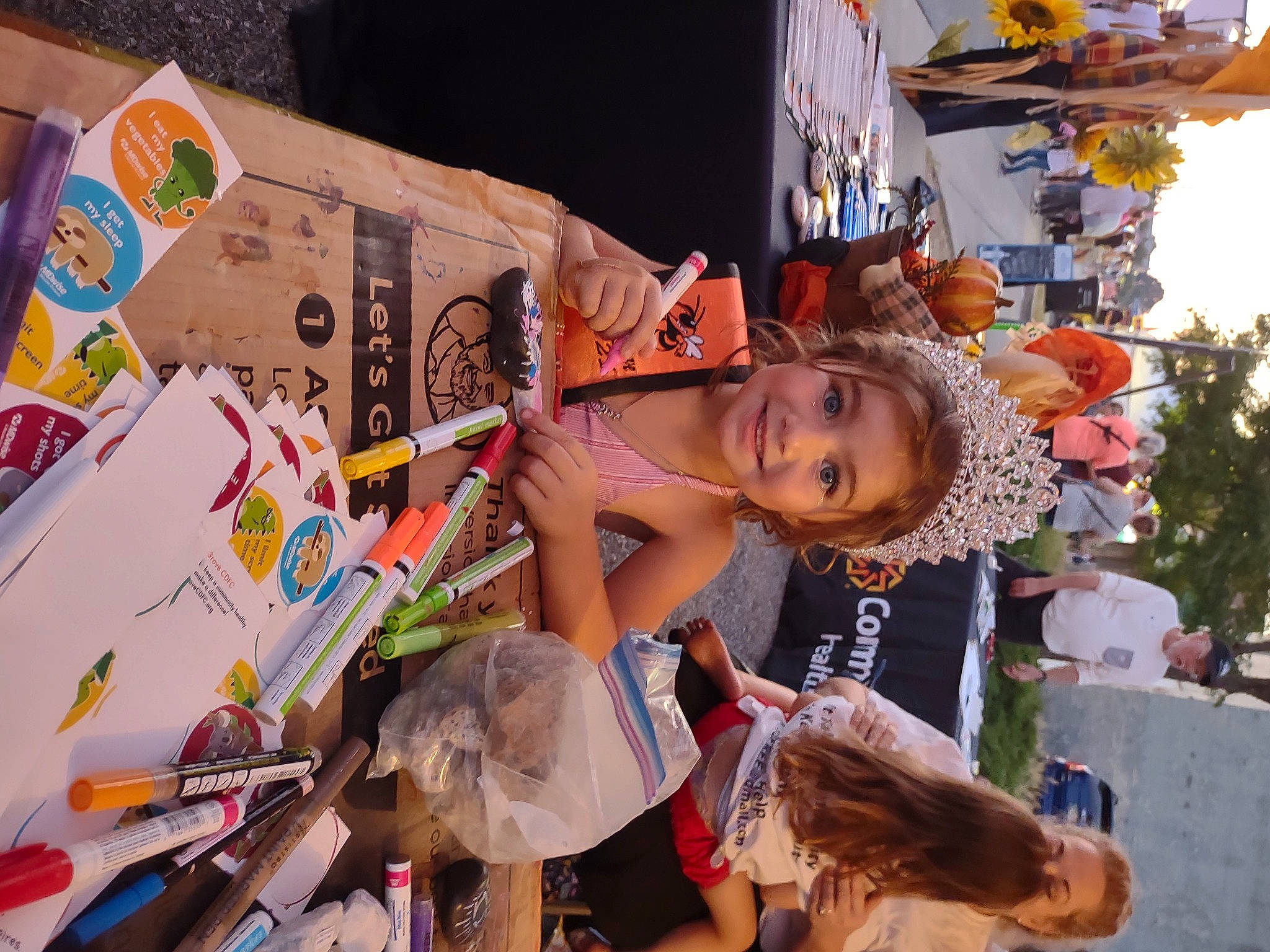 Remington joined the competition — help win amazing prizes! child, event, festival, fun, happy, joy, leisure, market, party, person, plastic, public_event, recreation, room, shorts, t_shirt, temple, toddler, tradition, tree