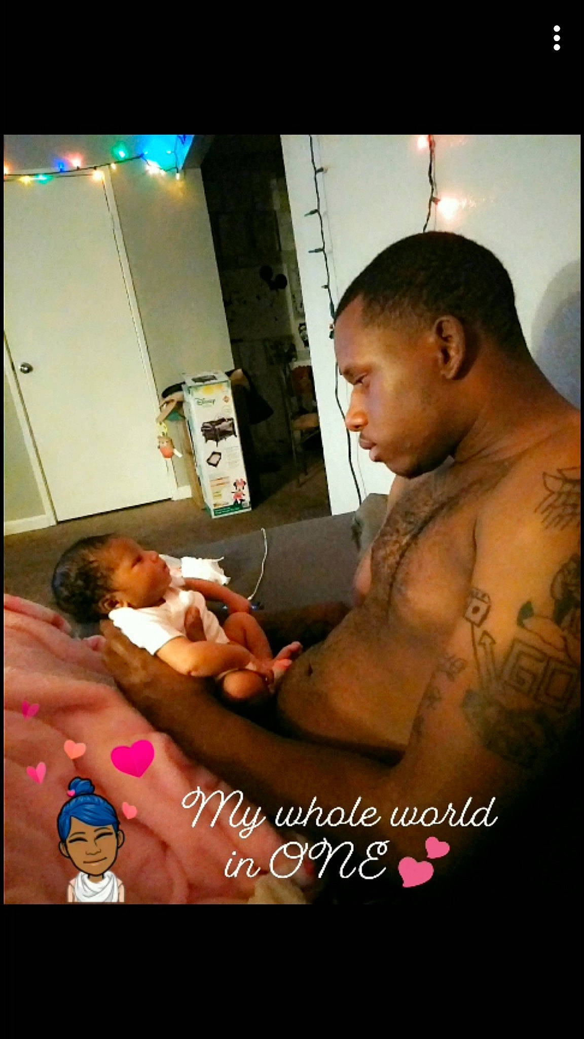 Layonah joined the competition — help win amazing prizes! arm, birth, child, joy, muscle, neck, person, photo_caption