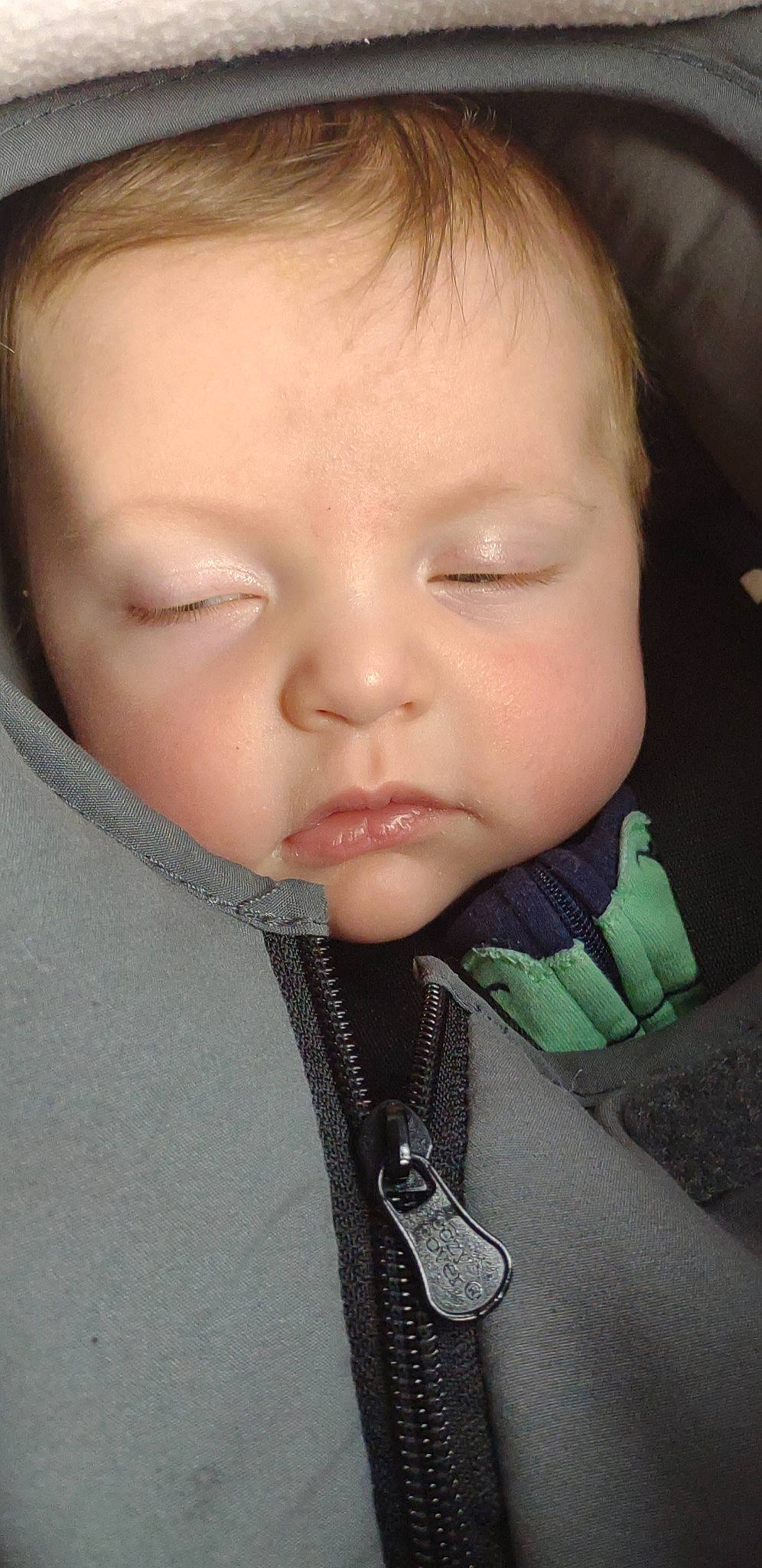 Kayleigh joined the competition — help win amazing prizes! baby, baby_products, baby_toddler_clothing, car_seat, cheek, child, collar, comfort, ear, eyelash, fun, happy, lip, nail, nose, outerwear, person, skin, sleeve, thumb