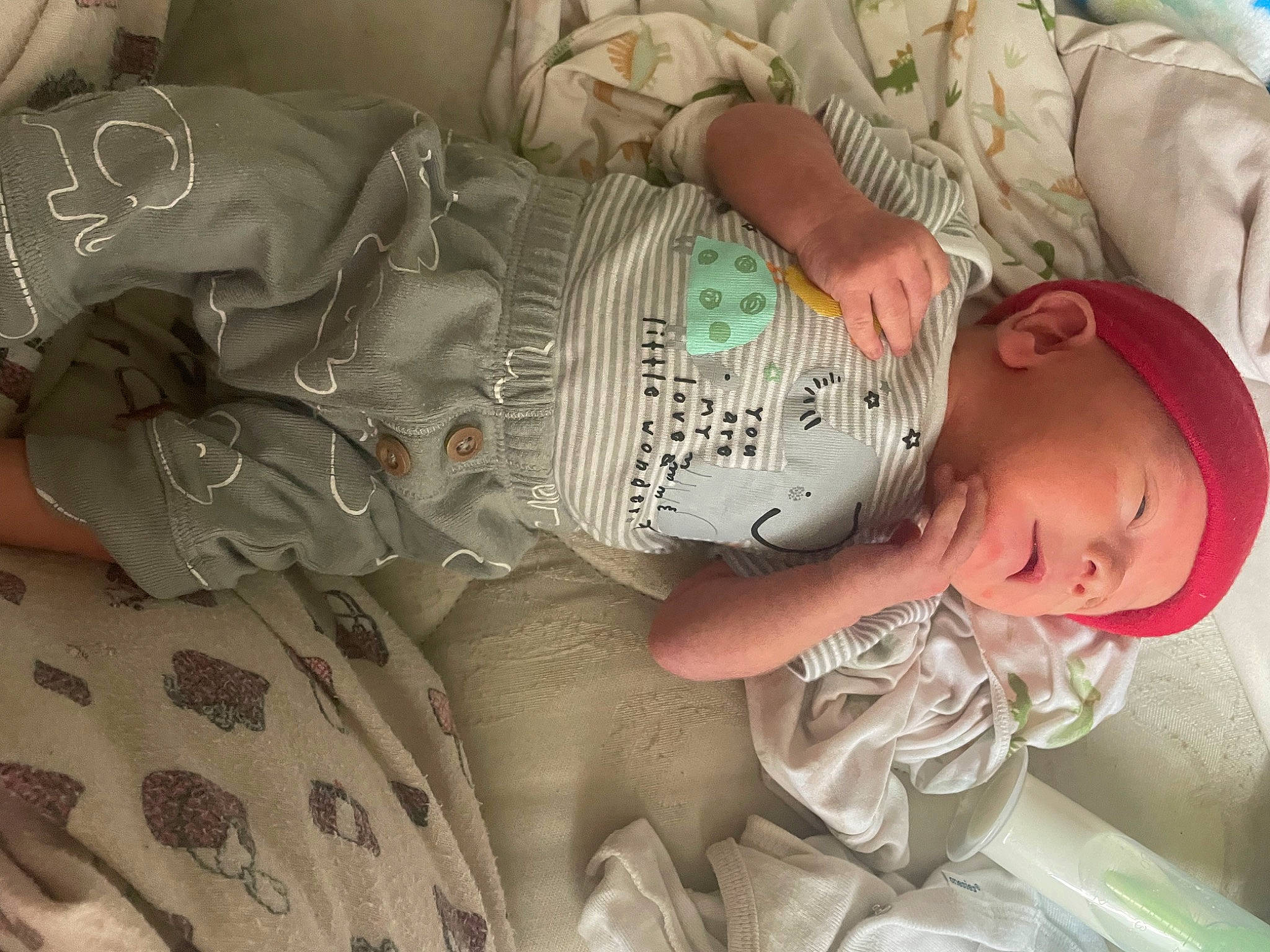 Zander joined the competition — help win amazing prizes! arm, baby, baby_products, baby_toddler_clothing, cheek, chest, child, comfort, finger, glasses, hand, leg, mammal, mouth, nail, person, skin, sleeve, textile, thigh