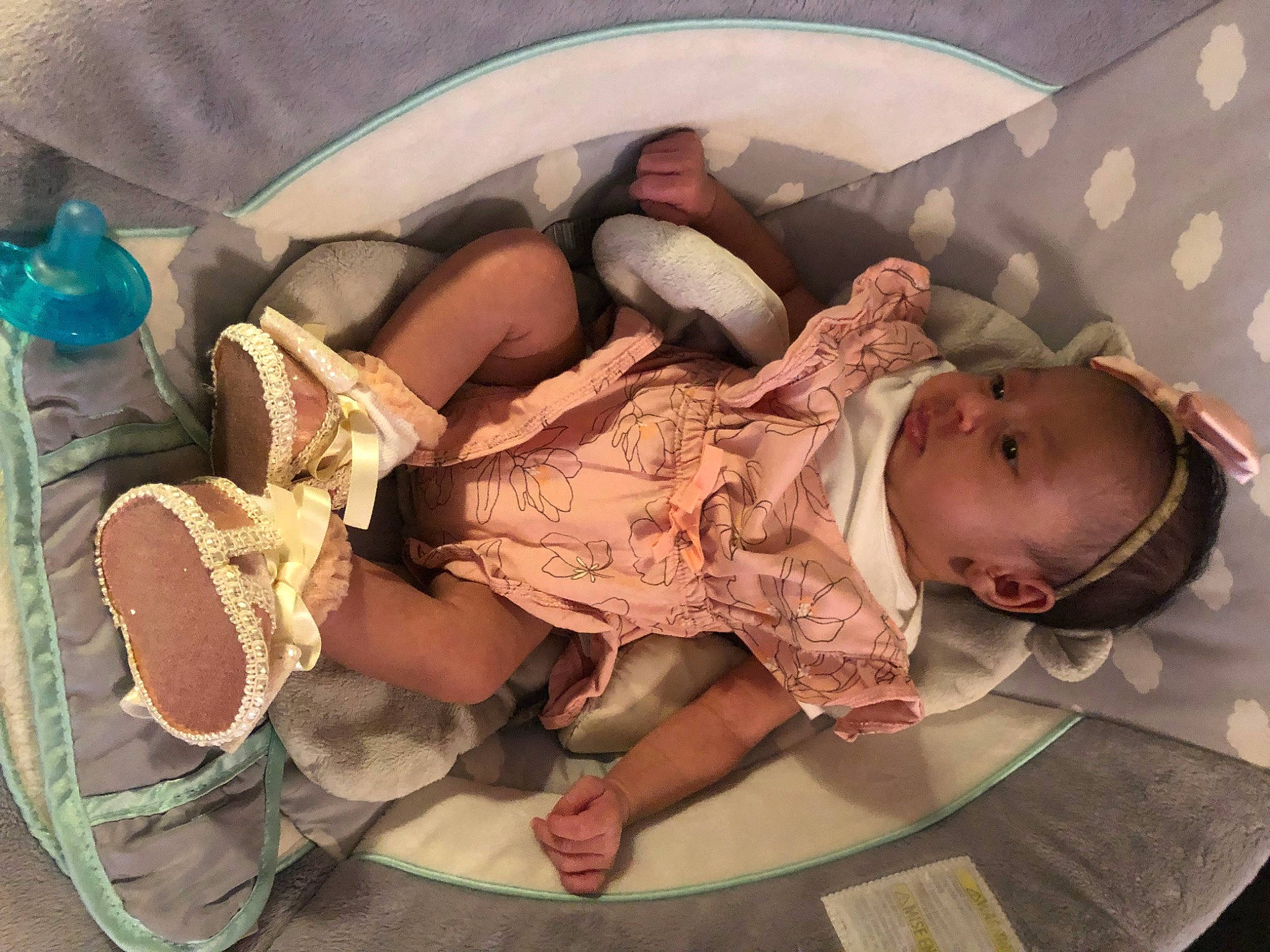 Jaylaniece is registered to the contest to win money with this photo: baby, baby_products, baby_sleeping, baby_toddler_clothing, bed, bedding, bedtime, child, comfort, eye, human_body, leg, linens, mouth, person, room, sitting, skin, textile, toddler
