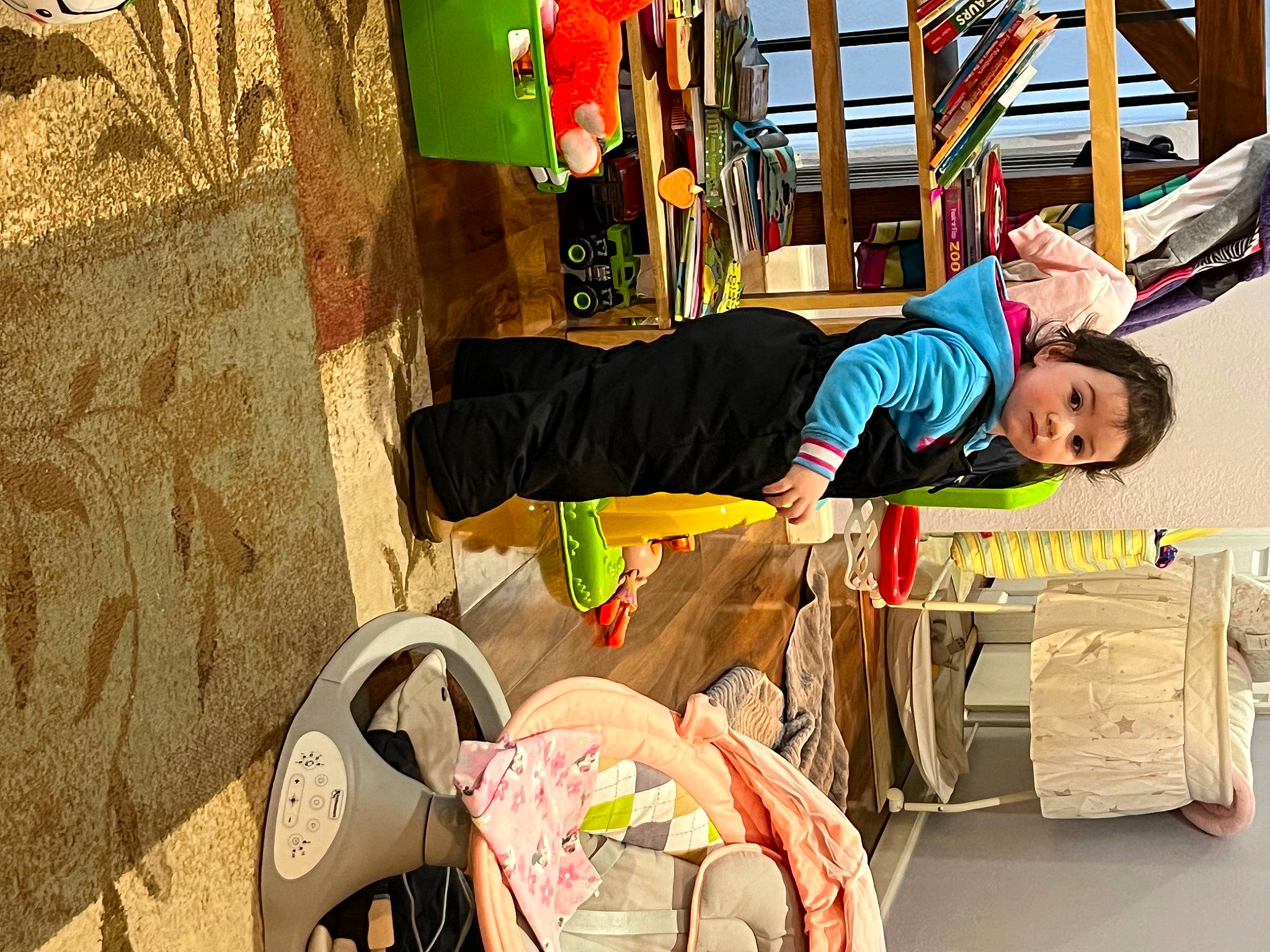 Aurora joined the competition — help win amazing prizes! baby, box, child, fun, leisure, person, play, room, snapshot, soil, street, tire, toddler, travel, tree, wood, yellow