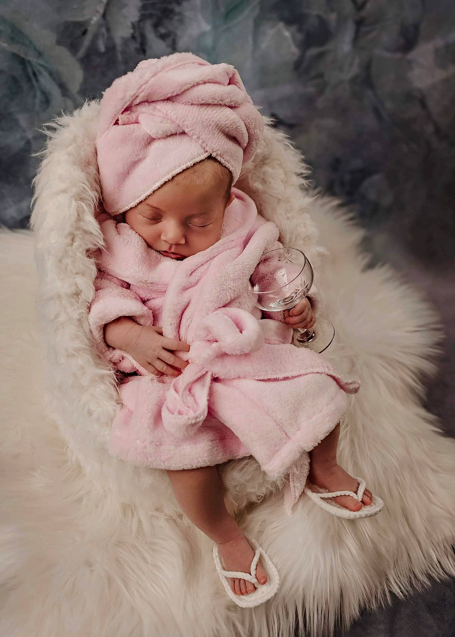 Raelynn Leigh joined the competition — help win amazing prizes! art, baby, baby_toddler_clothing, child, dress, embellishment, fashion_accessory, fur, fur_clothing, hair_accessory, happy, headgear, headpiece, peach, person, petal, pink, plant, portrait_photography, sitting