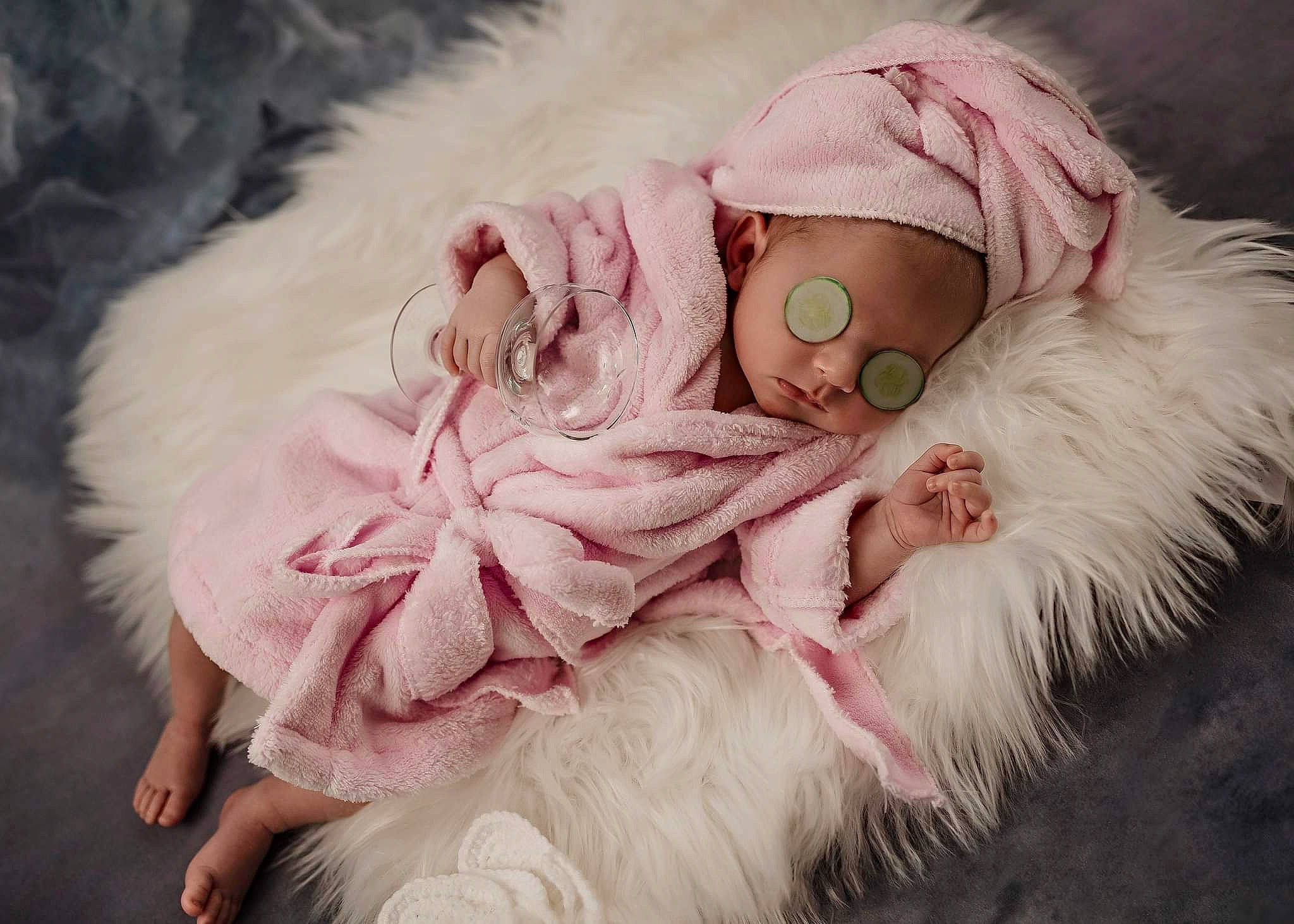 Raelynn Leigh joined the competition — help win amazing prizes! animal_product, cap, eyelash, eyewear, fashion_accessory, fashion_design, feather, fur, fur_clothing, happy, hat, headpiece, jacket, magenta, natural_material, peach, person, petal, pink, sleeve