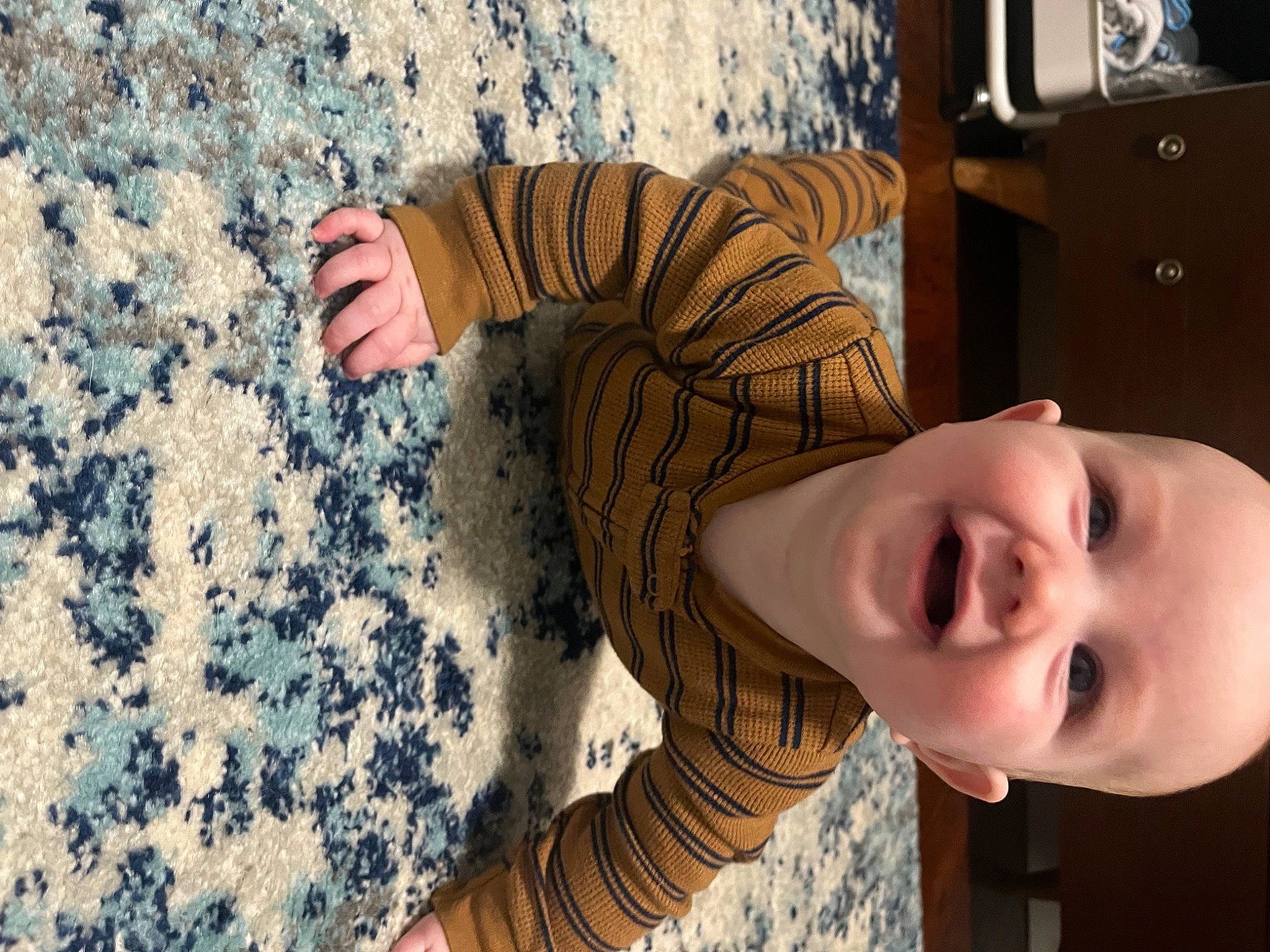 Torin joined the competition — help win amazing prizes! arm, eye, face, finger, floor, flooring, hairstyle, hand, happy, head, human_body, mammal, person, plant, skin, smile, textile, tree, vertebrate, window