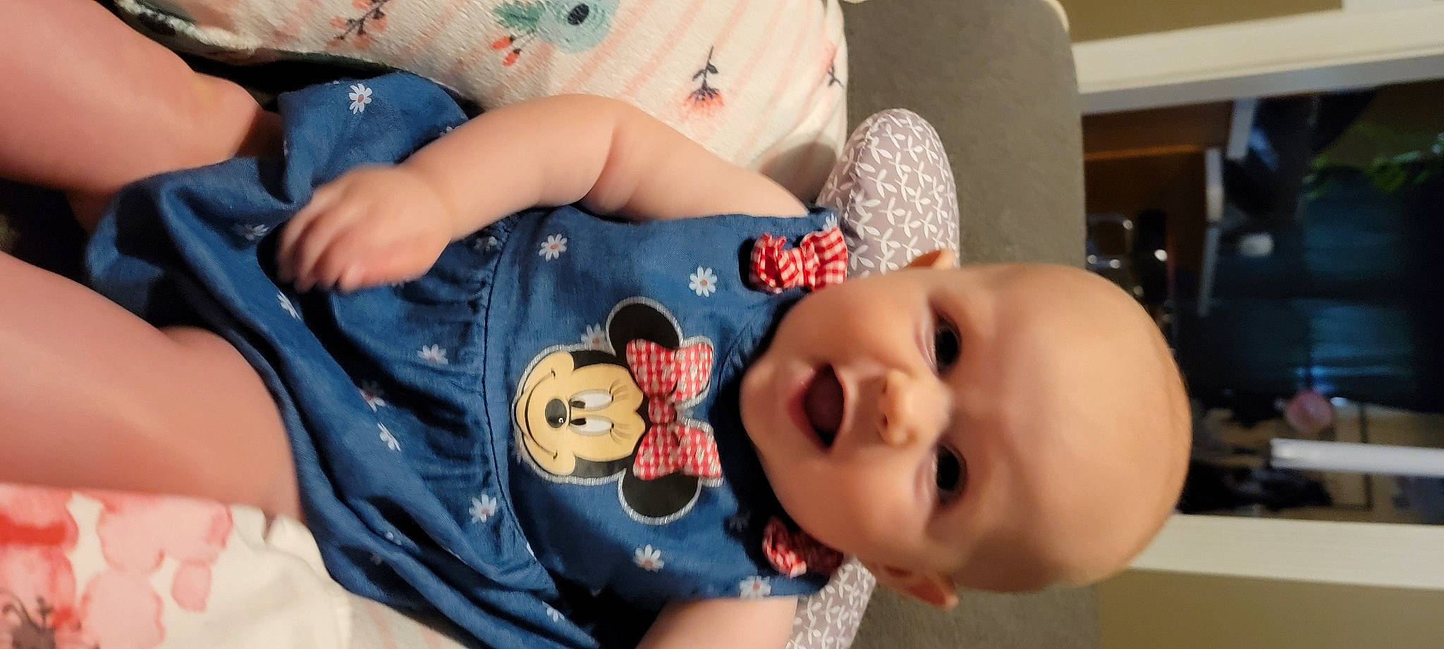 Layla Rae is registered to the contest to win money with this photo: arm, baby, baby_products, baby_sleeping, baby_toddler_clothing, cheek, child, comfort, elbow, eyelash, finger, fun, happy, mouth, nose, person, room, skin, sleeve, textile