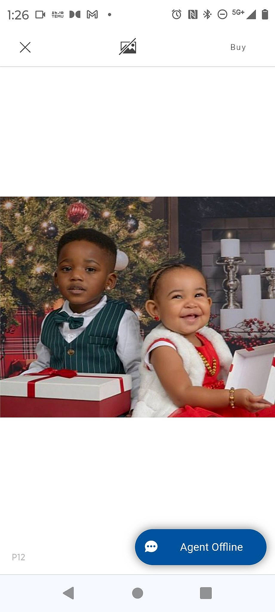 Ajinae is registered to the contest to win money with this photo: baby, baby_toddler_clothing, child, christmas_eve, event, facial_expression, formal_wear, happy, hat, holiday, joy, love, person, photo_caption, room, sitting, sleeve, smile, t_shirt, toddler