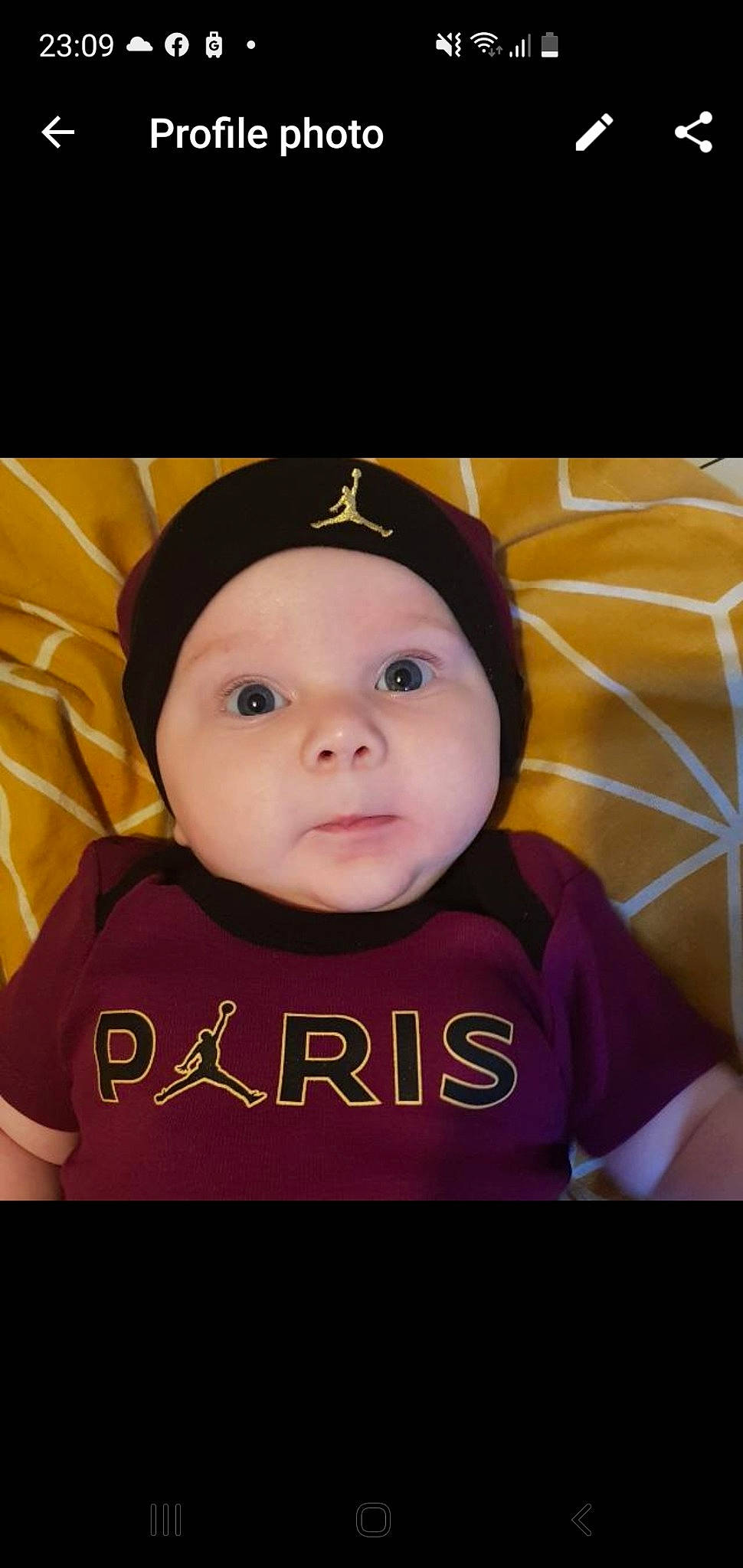 Lorenzo is registered to the contest to win money with this photo: baby, baby_toddler_clothing, cap, cheek, child, eyebrow, eyelash, face, fashion_accessory, flash_photography, fun, happy, headwear, iris, mouth, nose, person, skin, sleeve, smile