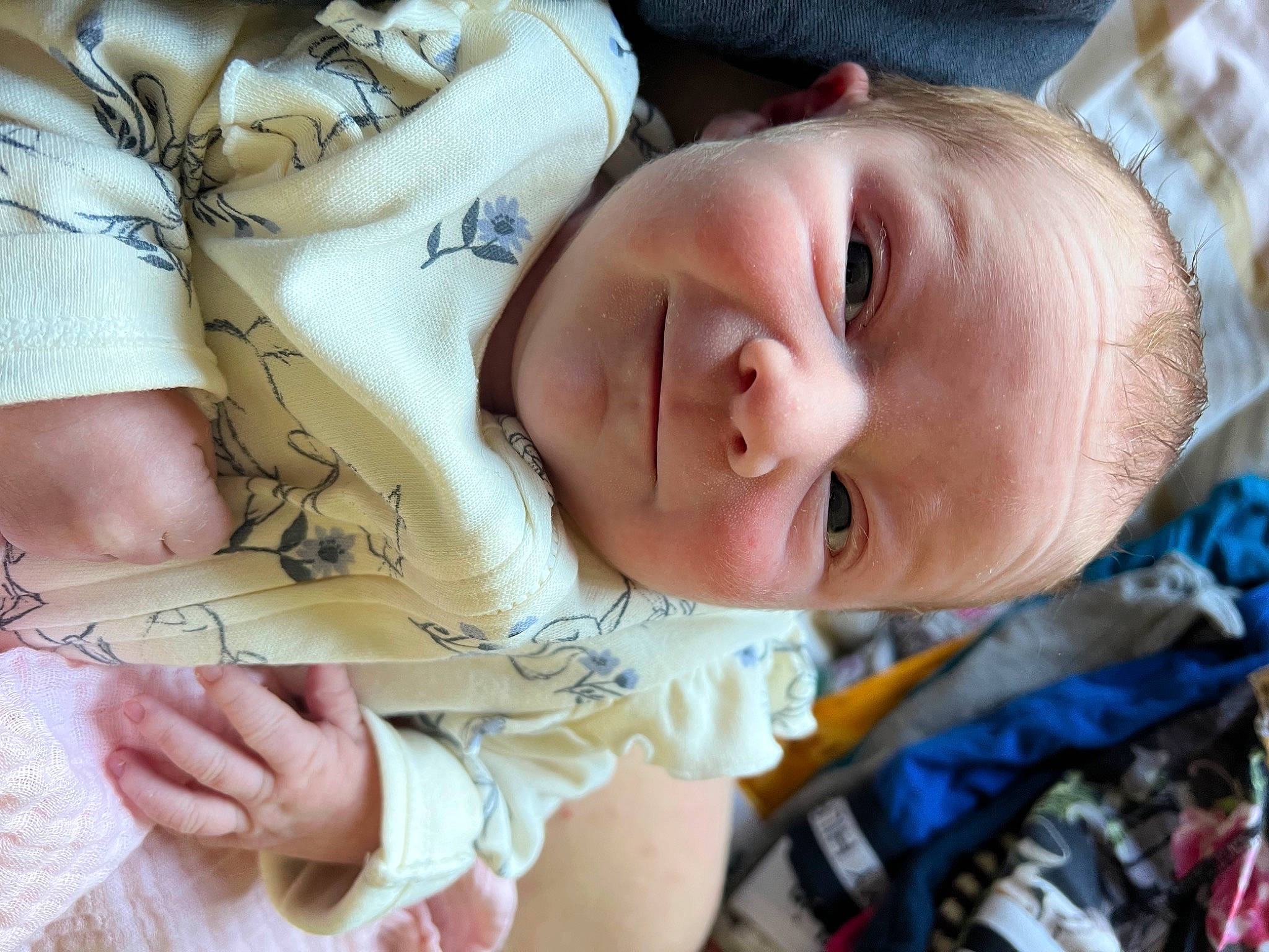 Arabella joined the competition — help win amazing prizes! baby, baby_toddler_clothing, cheek, child, comfort, eyebrow, finger, gesture, grass, hand, happy, mammal, mouth, nose, person, product, skin, smile, textile, toddler