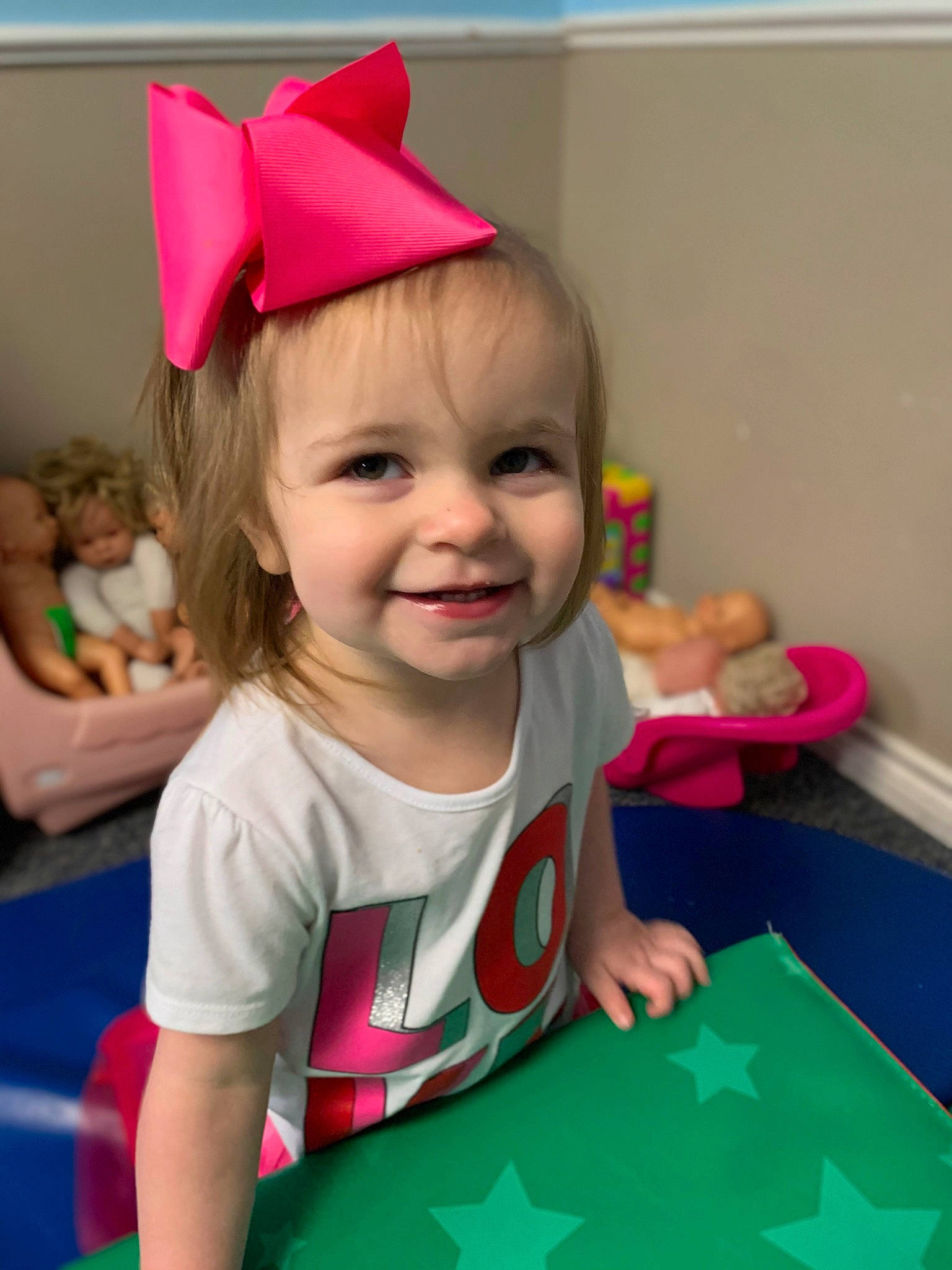 Novaleigh is registered to the contest to win money with this photo: baby, birthday, blurred, child, costume, ear, fun, happy, hat, headgear, joy, party, party_hat, party_supply, person, play, smile, toddler