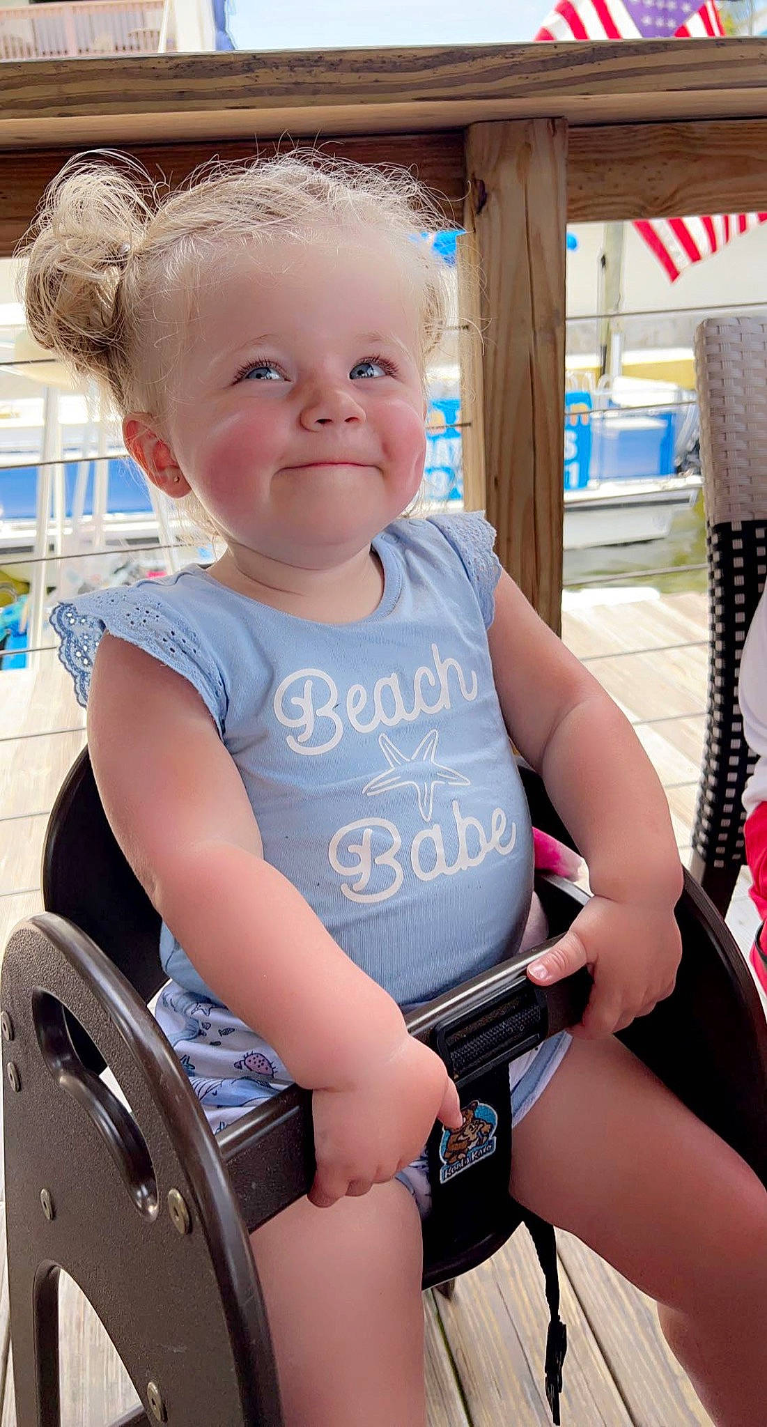 Sloane joined the competition — help win amazing prizes! baby, baby_toddler_clothing, cheek, child, comfort, hairstyle, happy, head, human_leg, joint, joy, knee, lap, leisure, person, product, sitting, skin, smile, thigh