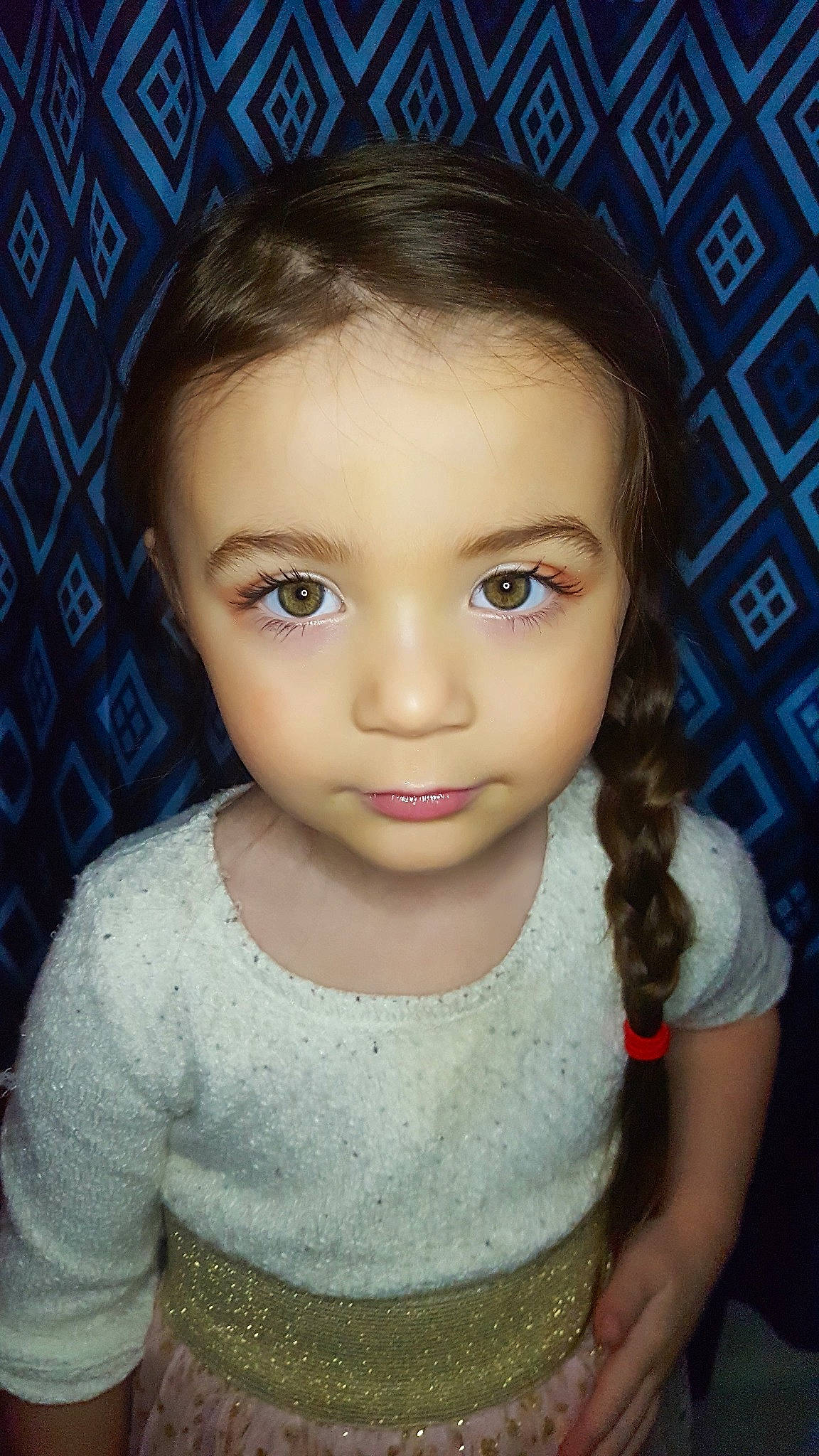Evelyn joined the competition — help win amazing prizes! brown_hair, cheek, child, child_model, chin, eye, eyebrow, face, forehead, hair, hairstyle, head, iris, lip, nose, person, smile, toddler