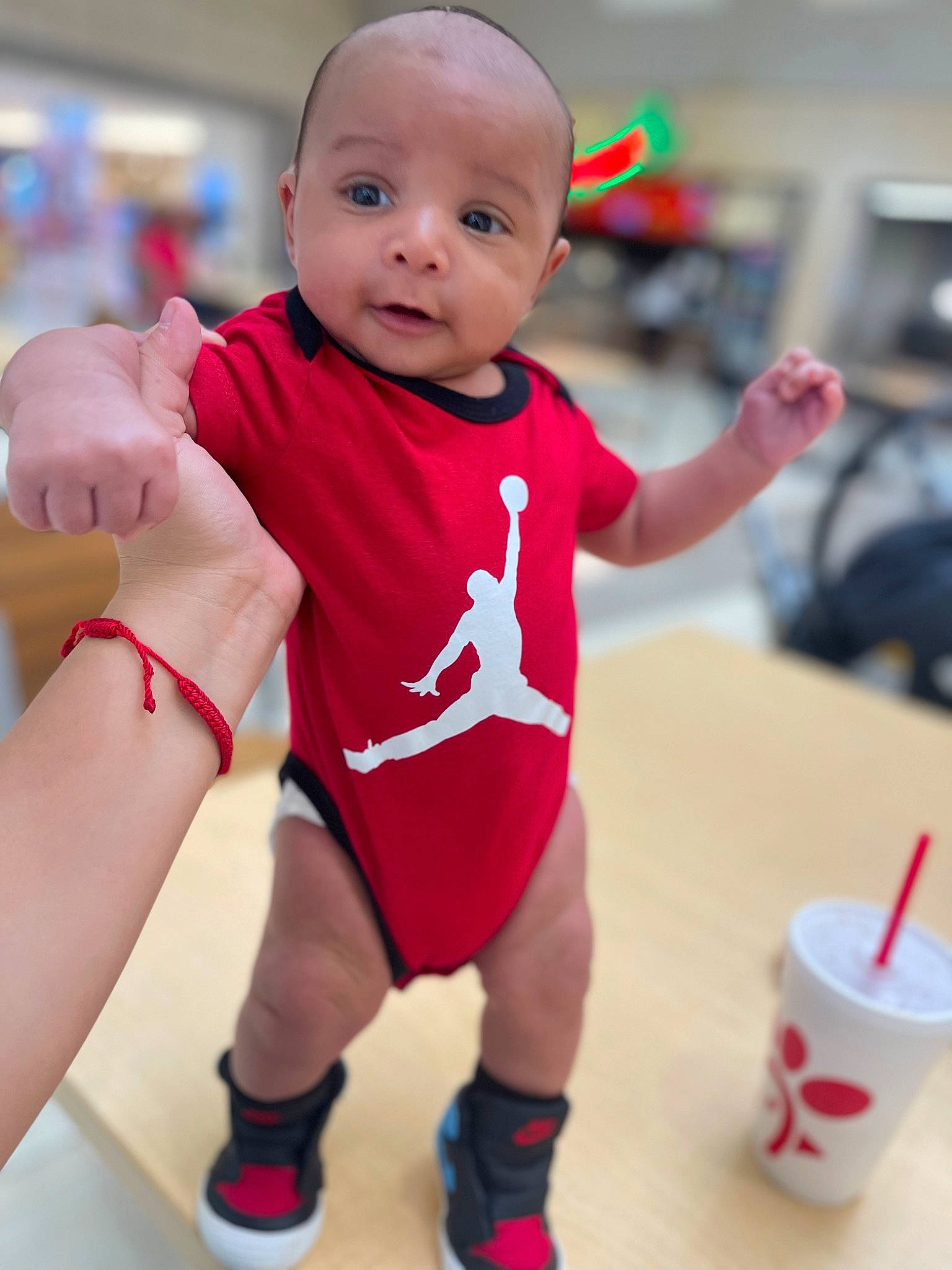 Princeton joined the competition — help win amazing prizes! arm, baby, baby_toddler_clothing, carmine, child, elbow, finger, flooring, fun, happy, human_leg, joint, knee, person, skin, sleeve, sock, sportswear, thigh, thumb