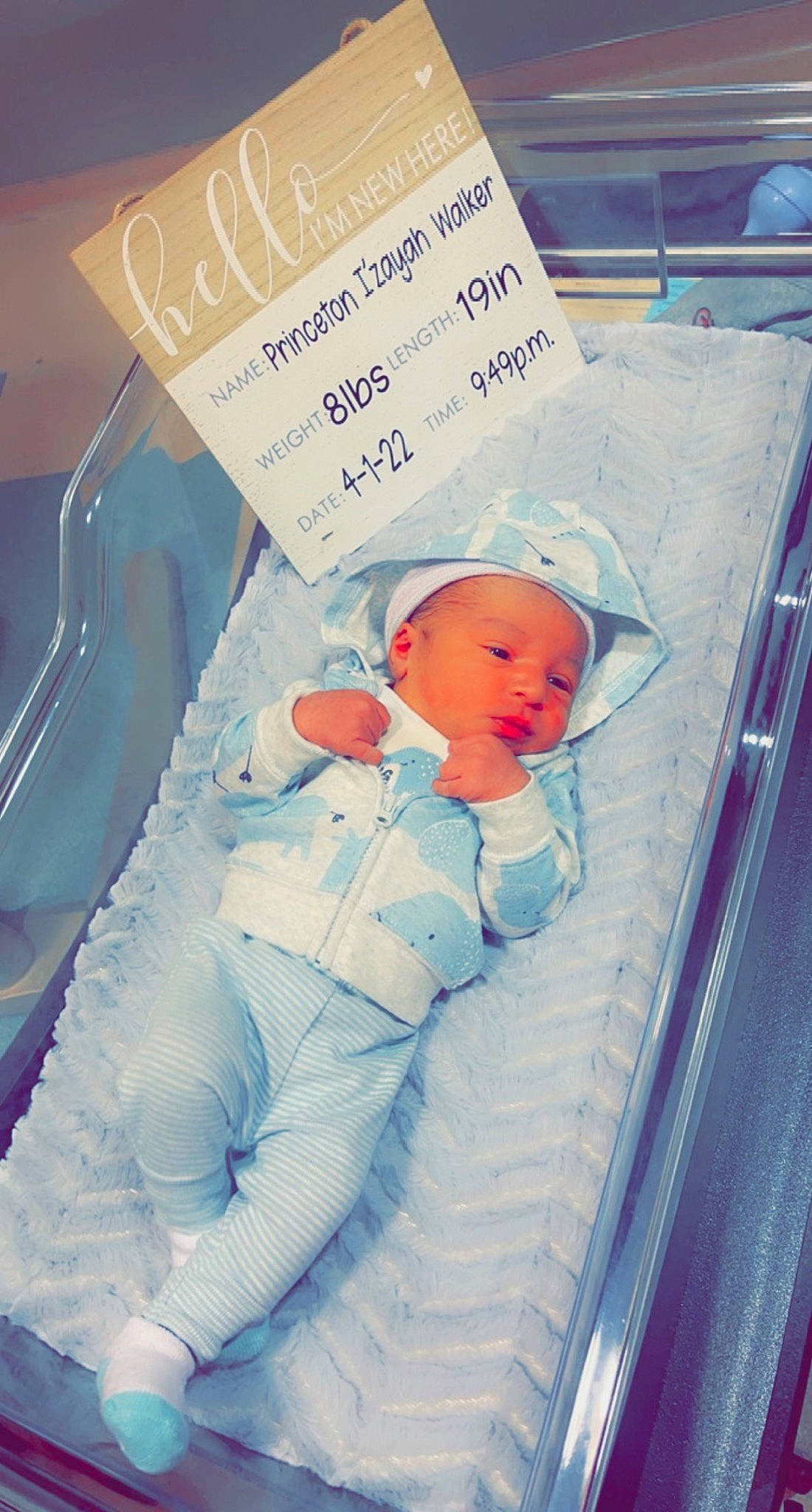 Princeton joined the competition — help win amazing prizes! azure, baby, baby_products, baby_safety, baby_sleeping, baby_toddler_clothing, child, comfort, electric_blue, hat, person, product, room, service, toddler