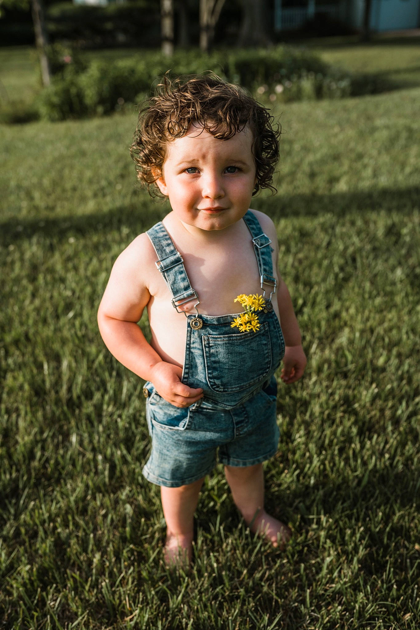 Wyatt joined the competition — help win amazing prizes! baby_toddler_clothing, barefoot, flash_photography, fun, grass, grass_family, grassland, happy, human_leg, joy, lawn, leisure, meadow, people_in_nature, person, plant, prairie, smile, summer, sunlight