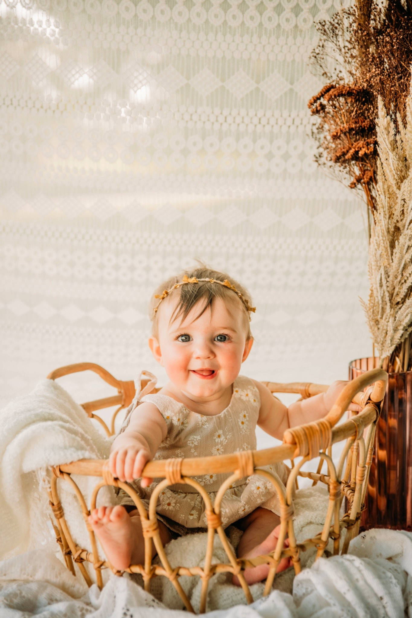 Darcy is registered to the contest to win money with this photo: baby, baby_products, baby_toddler_clothing, chair, child, comfort, flash_photography, fun, grass, happy, joy, leisure, people_in_nature, person, portrait_photography, room, sitting, smile, textile, toddler
