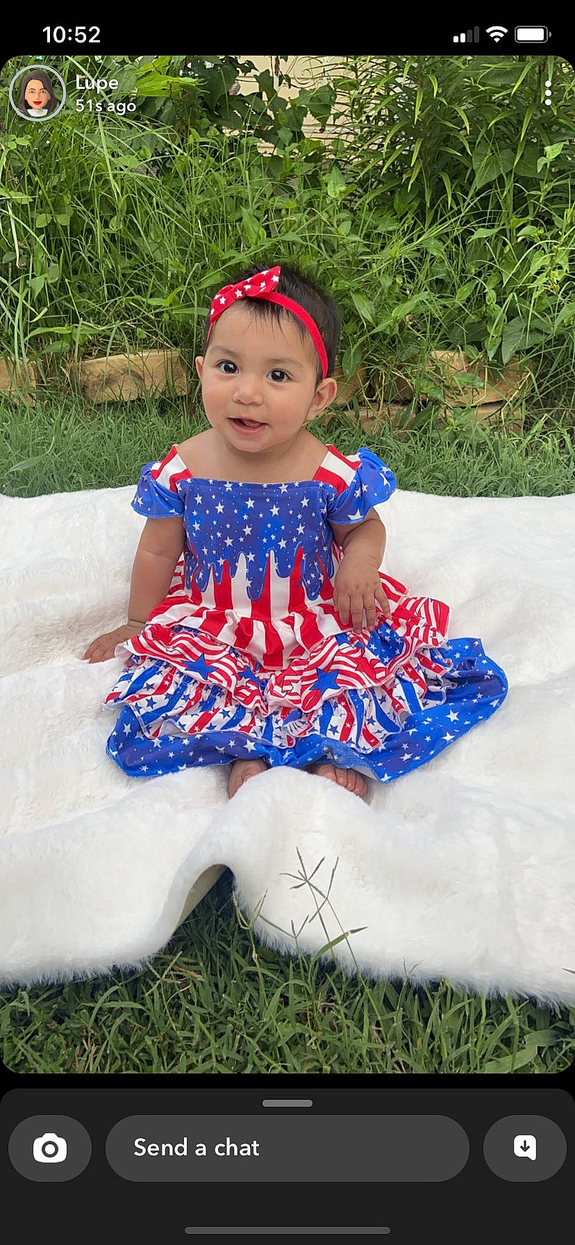 Annika joined the competition — help win amazing prizes! baby_toddler_clothing, child, costume, day_dress, dress, electric_blue, embellishment, event, face, fashion_accessory, fun, grass, headwear, joy, magenta, pattern, person, pink, plant, recreation