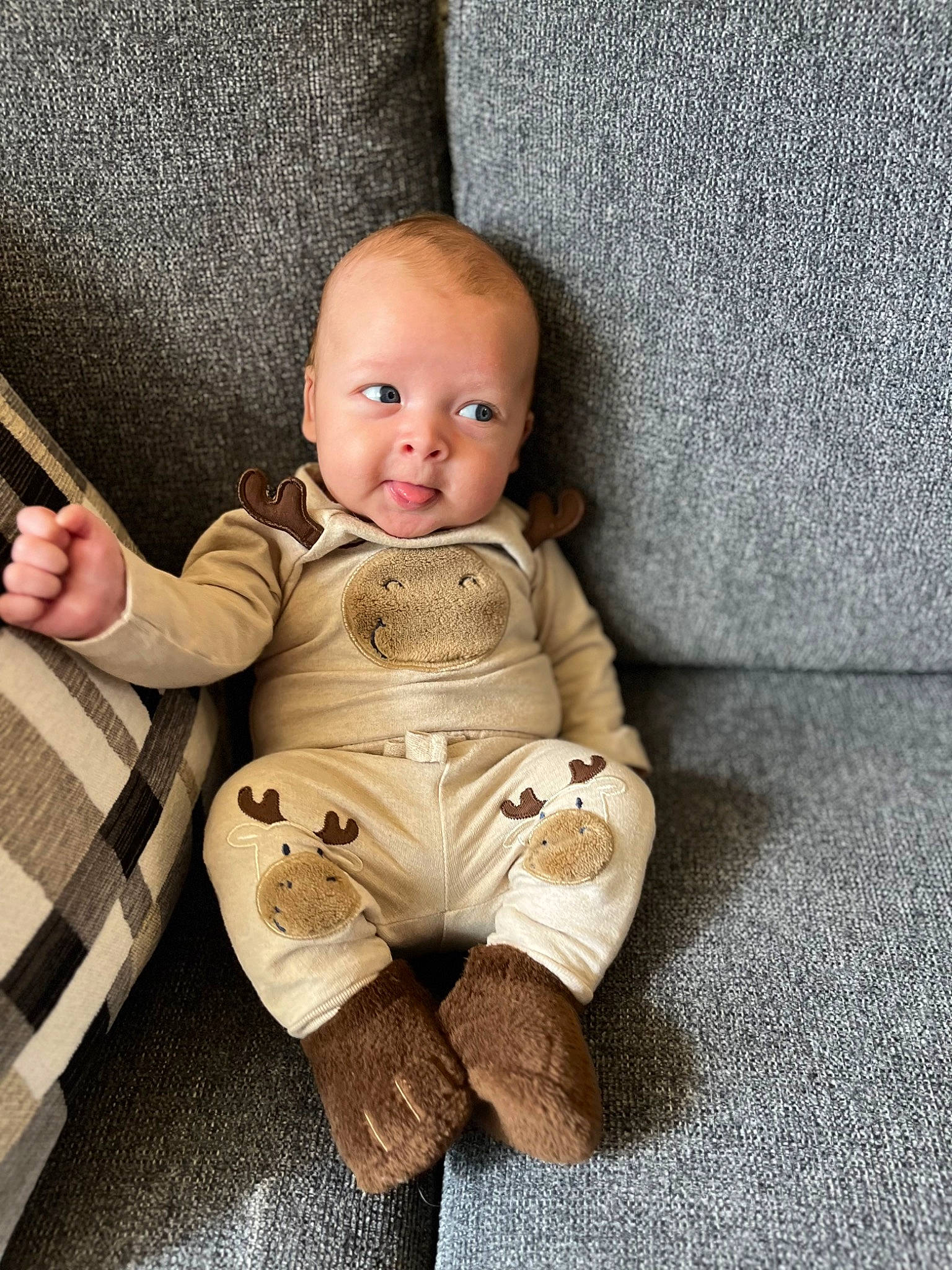 Odin joined the competition — help win amazing prizes! arm, baby, chair, cheek, chin, comfort, eye, facial_expression, finger, flash_photography, head, human_body, leg, mammal, person, product, skin, smile, standing, textile