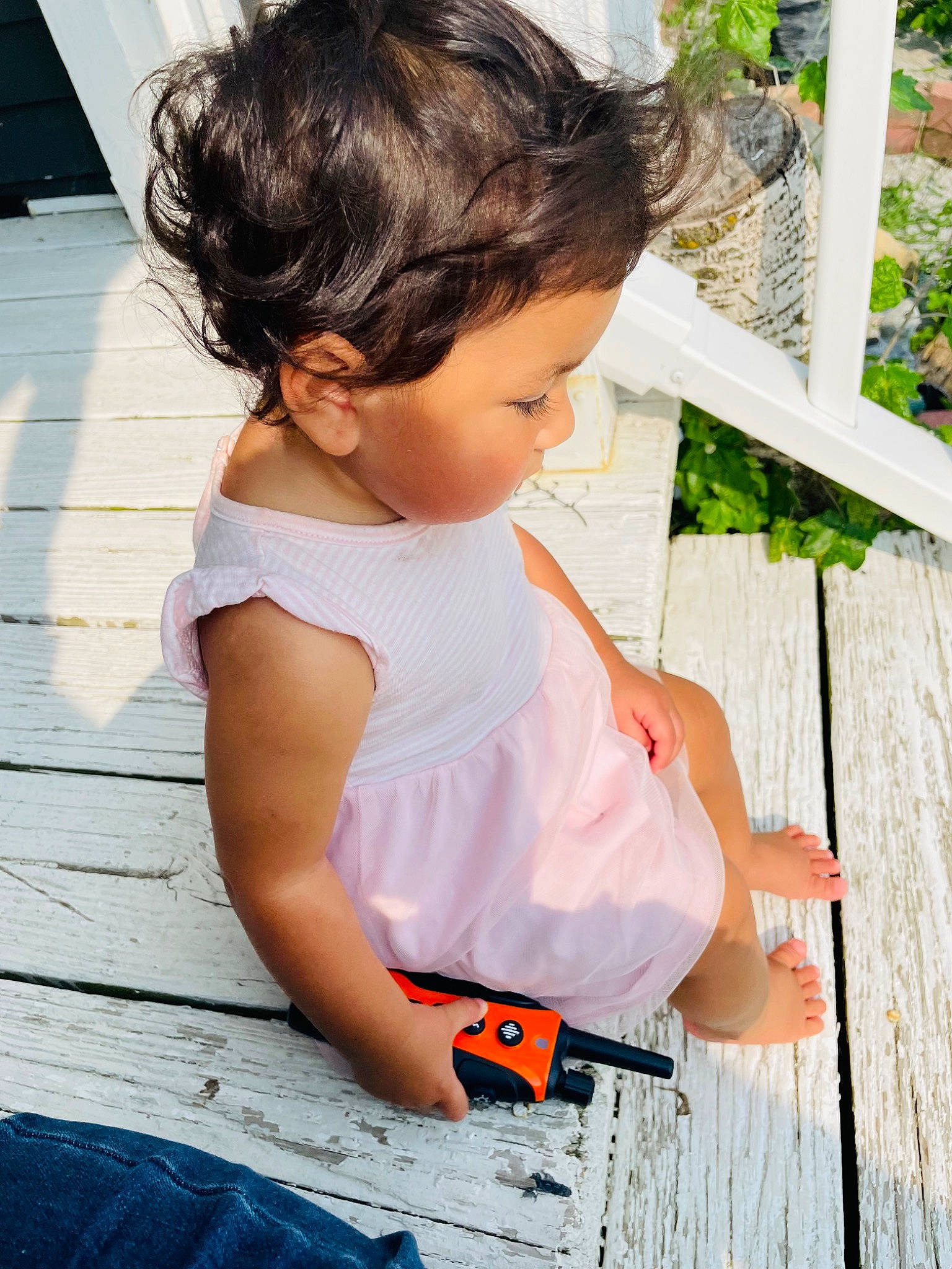 Lydia joined the competition — help win amazing prizes! baby_toddler_clothing, child, cool, facial_expression, fashion_accessory, fun, grass, hairstyle, happy, headpiece, joint, leisure, pattern, person, plant, play, recreation, shoulder, sitting, skin