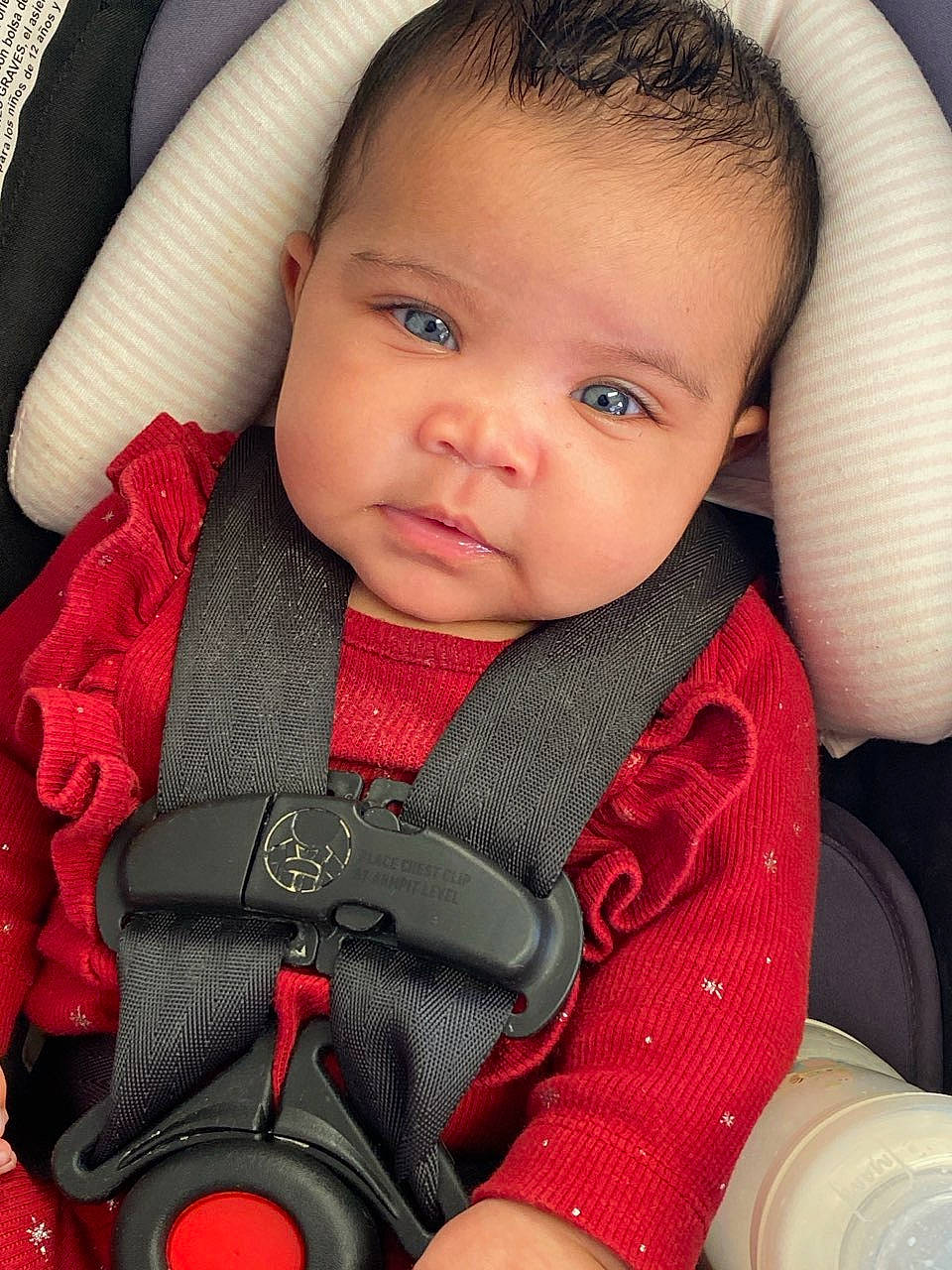 Essence joined the competition — help win amazing prizes! arm, baby, baby_carriage, baby_toddler_clothing, cheek, chin, comfort, ear, eyebrow, eyelash, facial_expression, lip, mouth, neck, nose, organ, person, product, seat_belt, skin