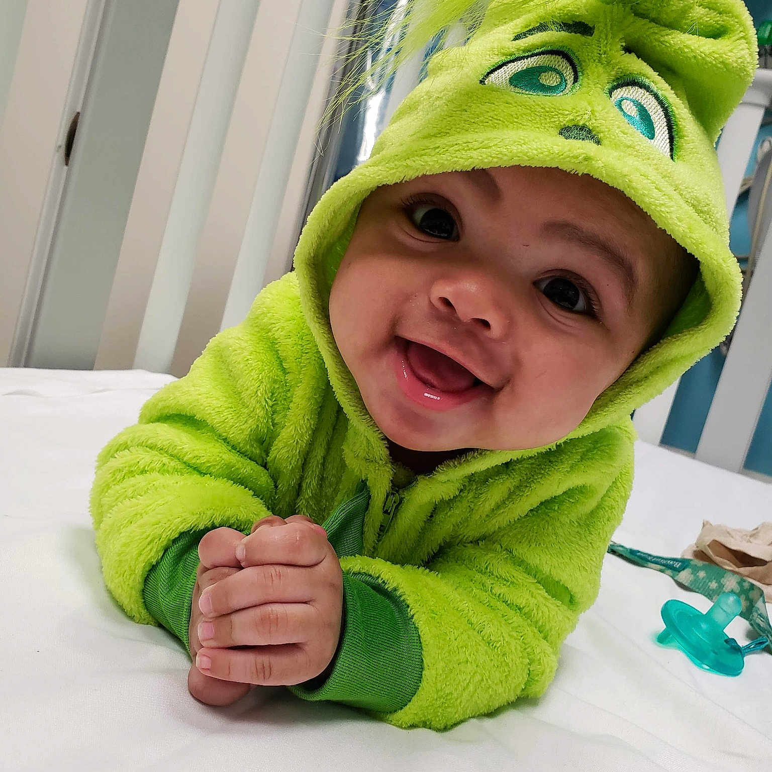 Khamari joined the competition — help win amazing prizes! boy, cap, child, eye, green, headgear, headwear, infant, material, person, product, skin, smile, textile, toddler, wool