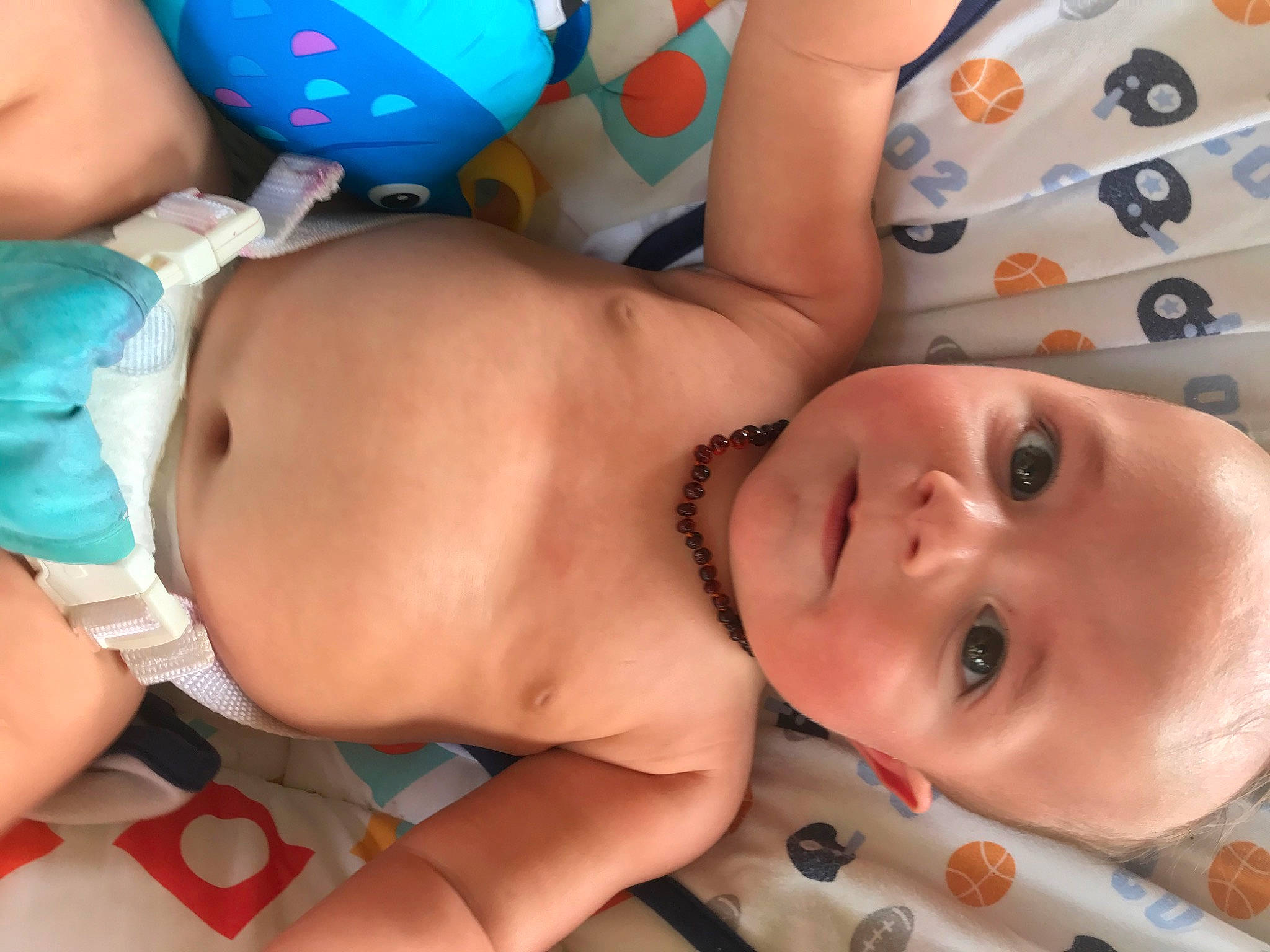 Harlem is registered to the contest to win money with this photo: baby, birth, black_hair, cheek, child, mouth, muscle, neck, person