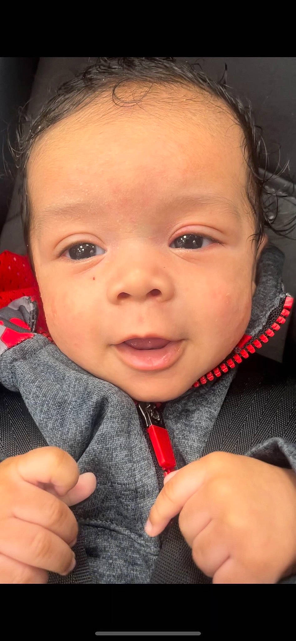 Jayvion joined the competition — help win amazing prizes! baby, baby_toddler_clothing, beauty, cheek, chin, eyebrow, eyelash, finger, gesture, hand, happy, iris, lip, mouth, nail, nose, person, skin, smile, thumb