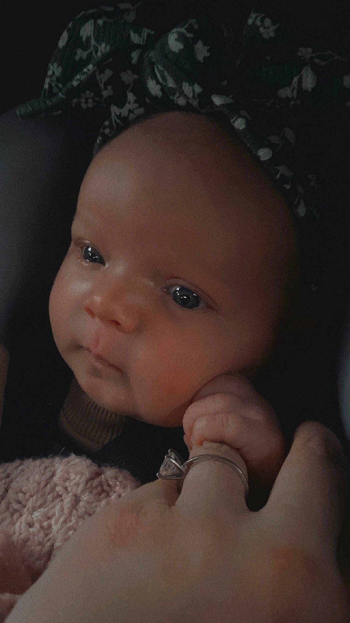 Scarlett joined the competition — help win amazing prizes! baby, baby_toddler_clothing, cheek, child, chin, eye, eyebrow, eyelash, finger, flash_photography, gesture, happy, head, iris, lip, nail, nose, person, skin, thumb