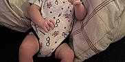 Ellie Hazel is registered to the contest to win money with this photo: baby, sleeping, onesie, blanket, bed, infant, cozy, soft, cute, peaceful, child, indoors, relaxed, pajamas, person, young, resting, comfortable, face, legs